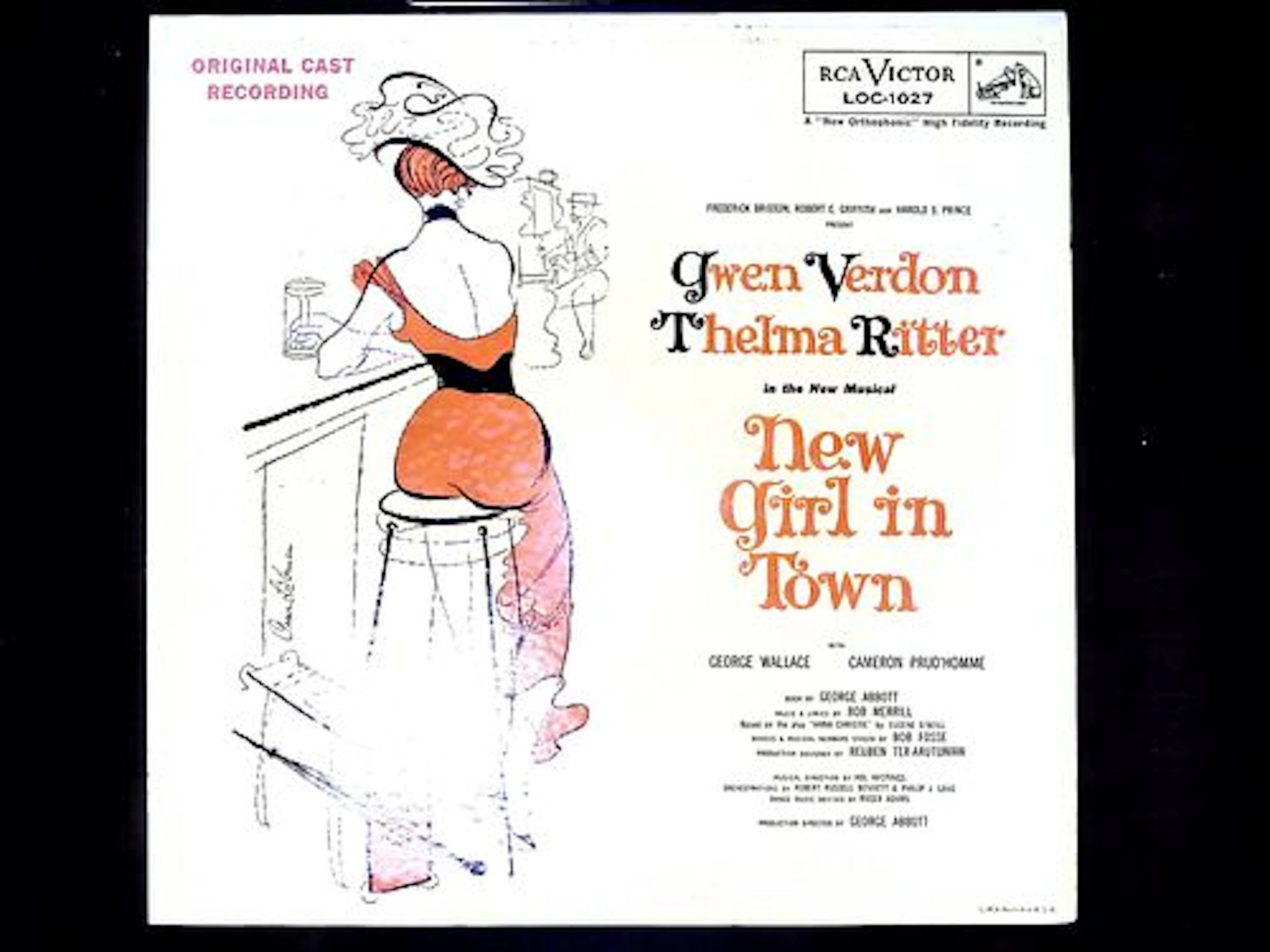 Gwen Verdon and Thelma Ritter New Girl in Town Original Broadway Cast