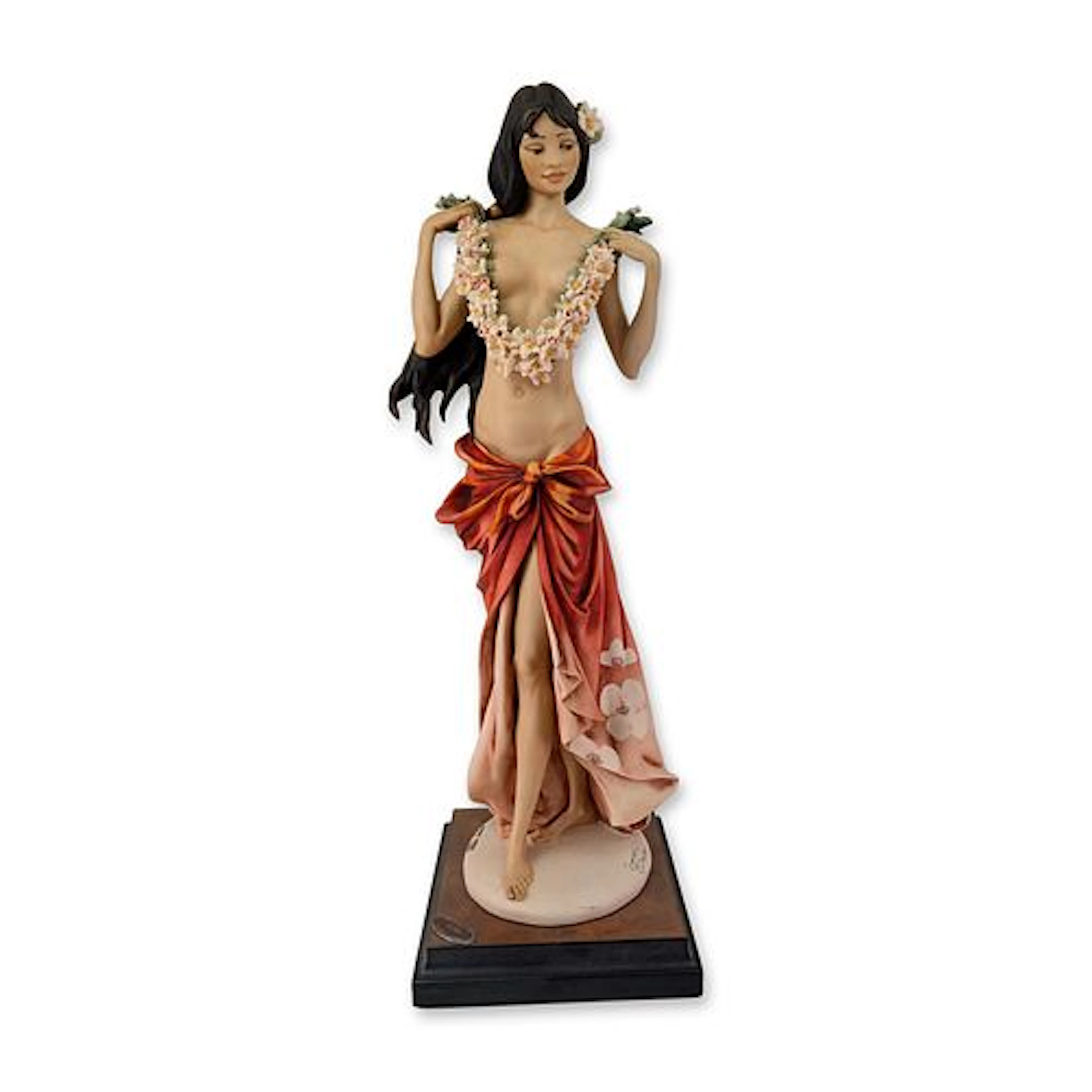 Giuseppe Armani Aloha Limited Edition Polynesian Woman Sculpture