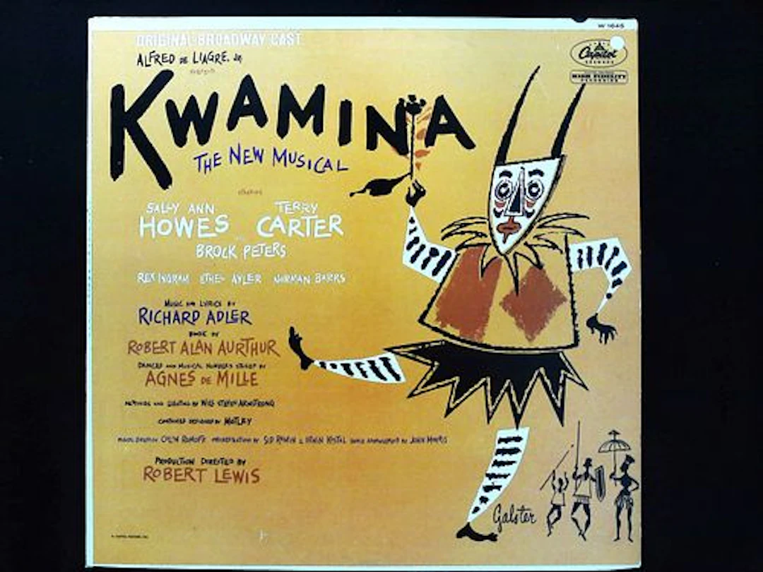 Kwamina Original Broadway Cast Recording Vinyl LP Capitol Records W 1645
