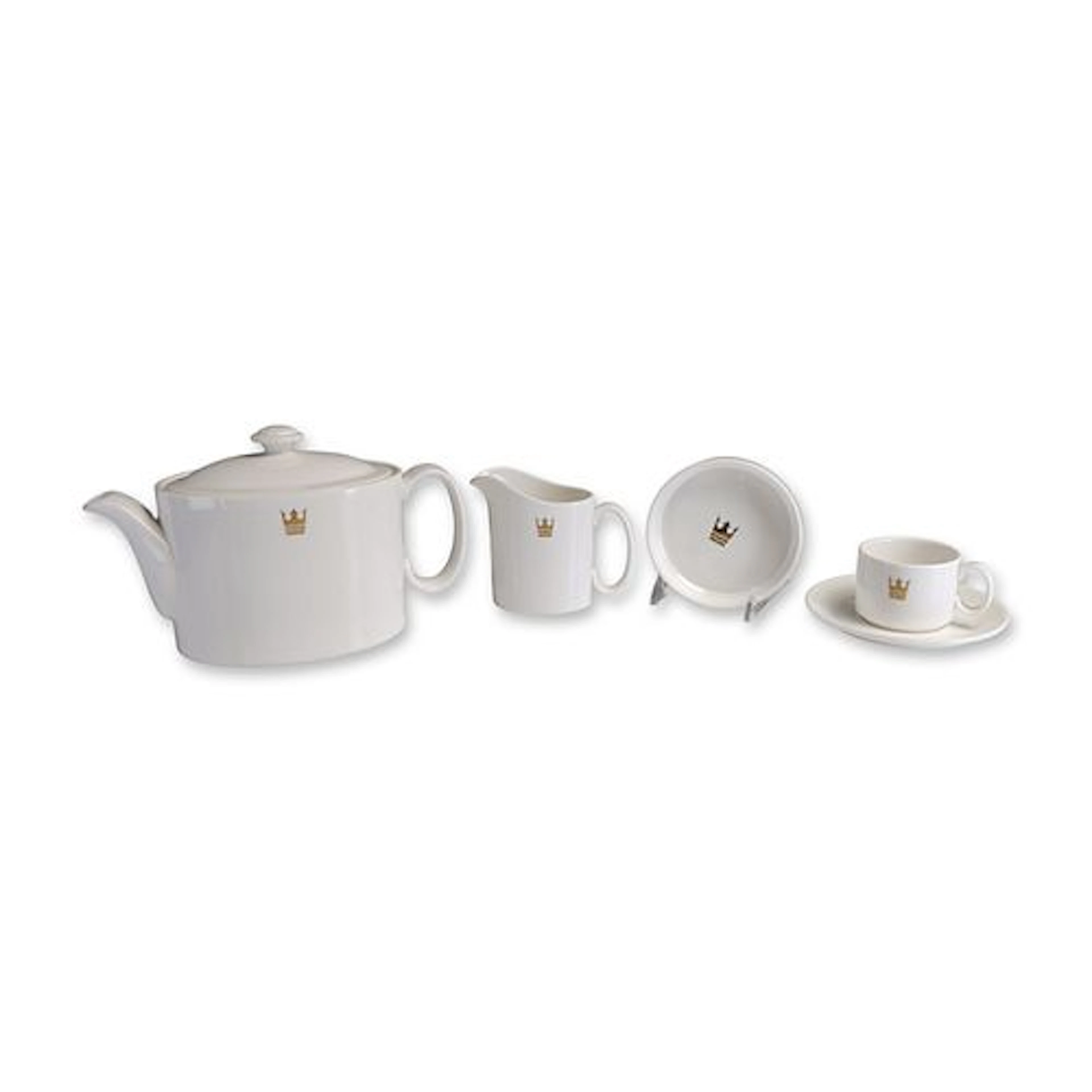6pc Royal Cruise Line by Royal Doulton Bone China Tea Set