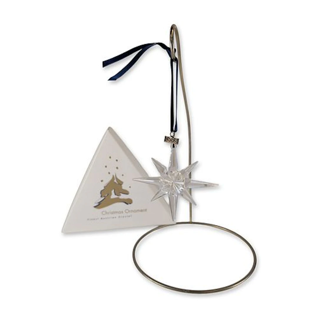 Swarovski Crystal 1995 Annual Edition Star Christmas Ornament