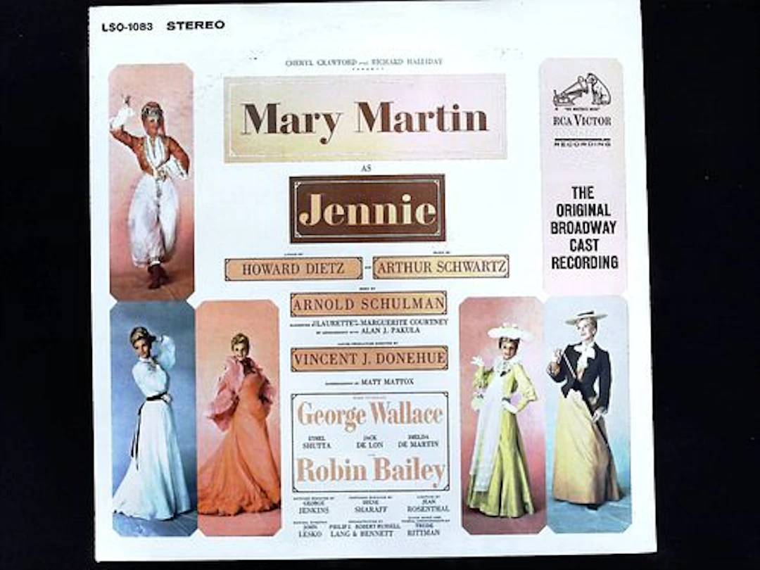 Mary Martin as Jennie Original Broadway Cast Recording LP Record