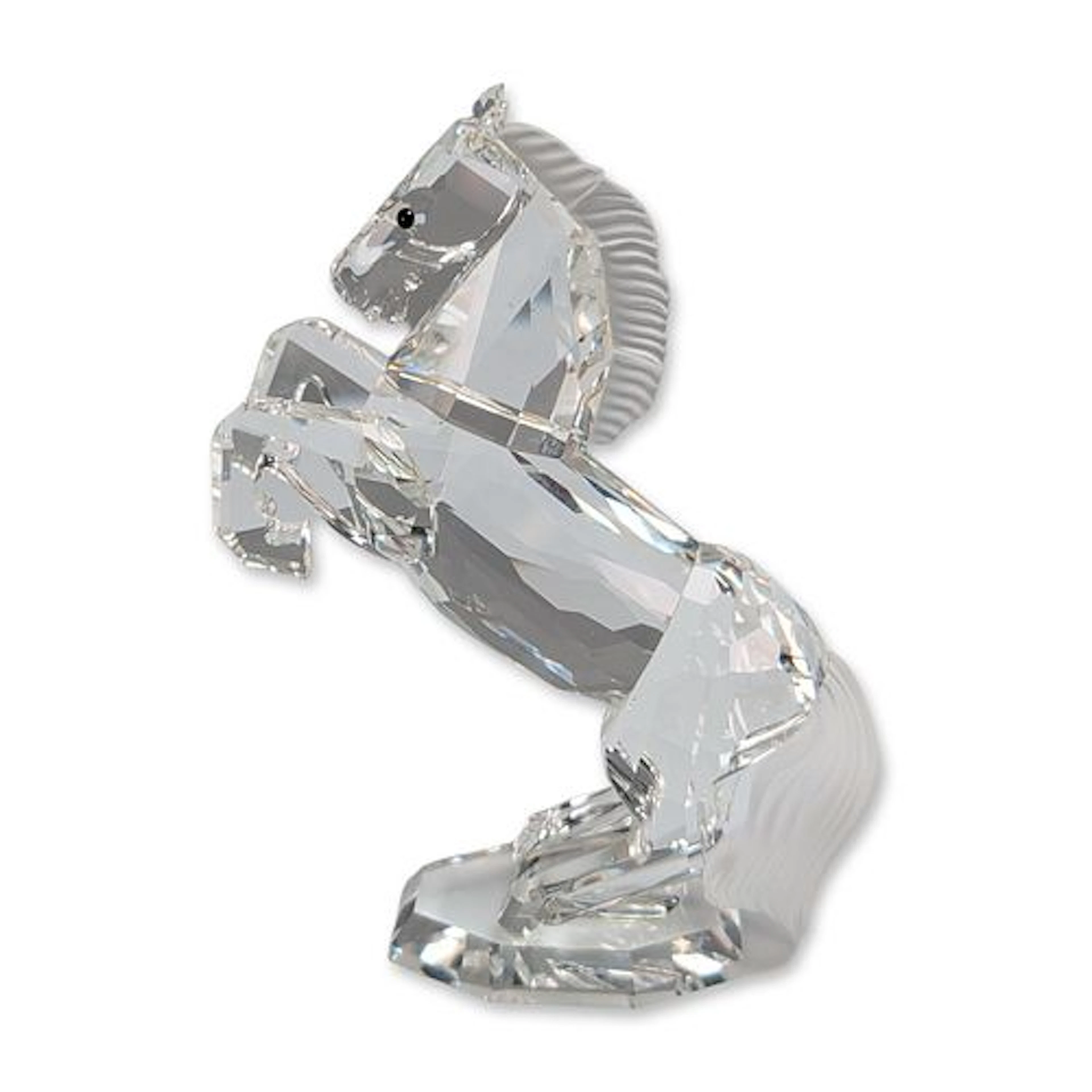 Swarovski Silver Crystal White Stallion Figurine