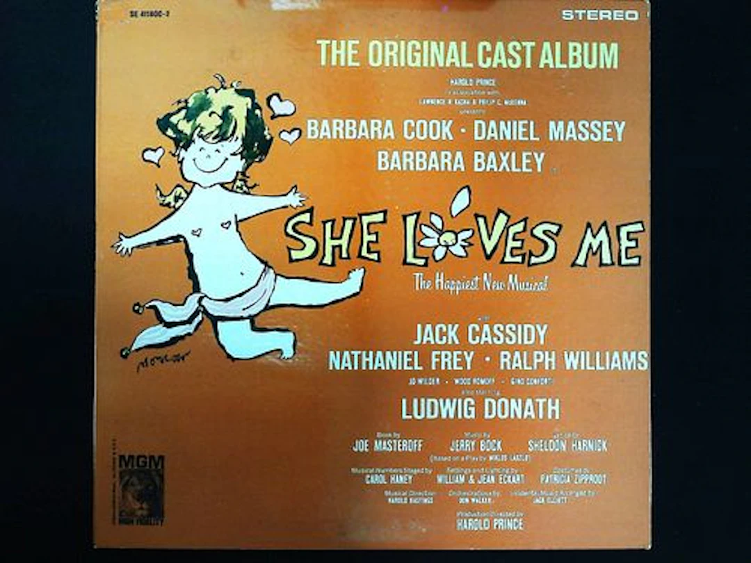 She Loves Me Original Cast Album Double LP Stereo MGM SE 4118OC-2 Barbara Cook