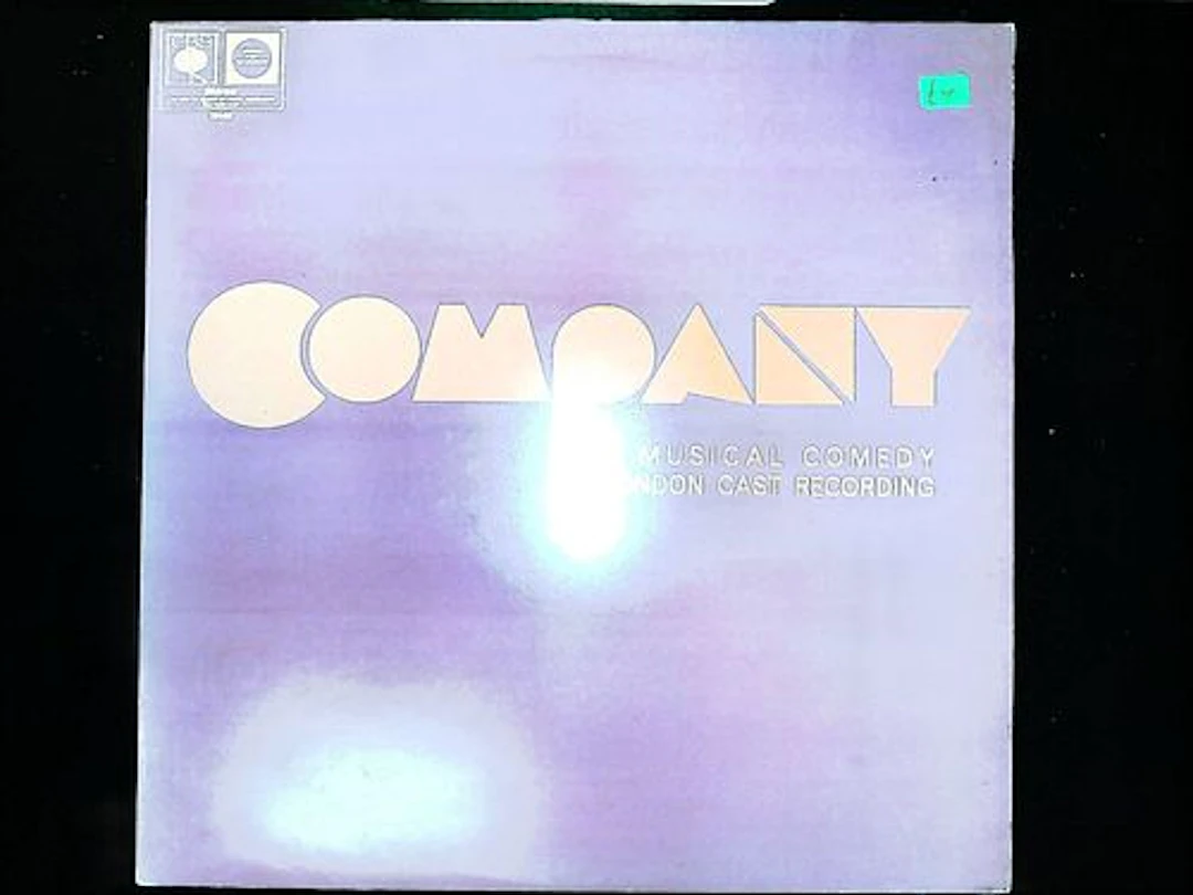 Stephen Sondheim Company Original London Cast Recording Vinyl LP CBS 70108