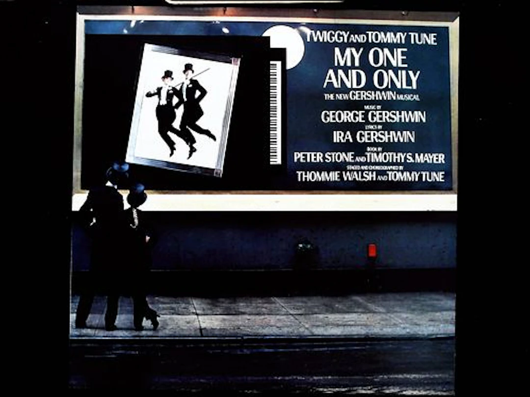 My One and Only Original Broadway Cast Recording Vinyl LP Twiggy and