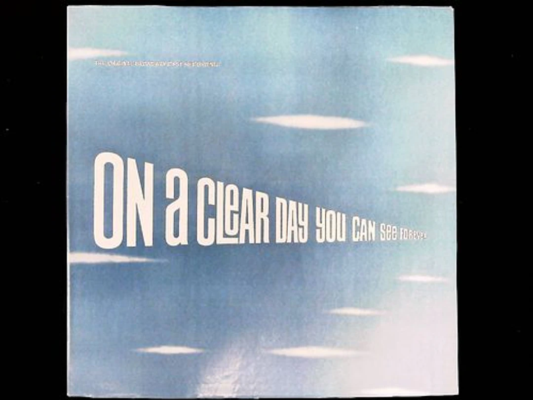 Original Broadway Cast Recording On a Clear Day You Can See Forever