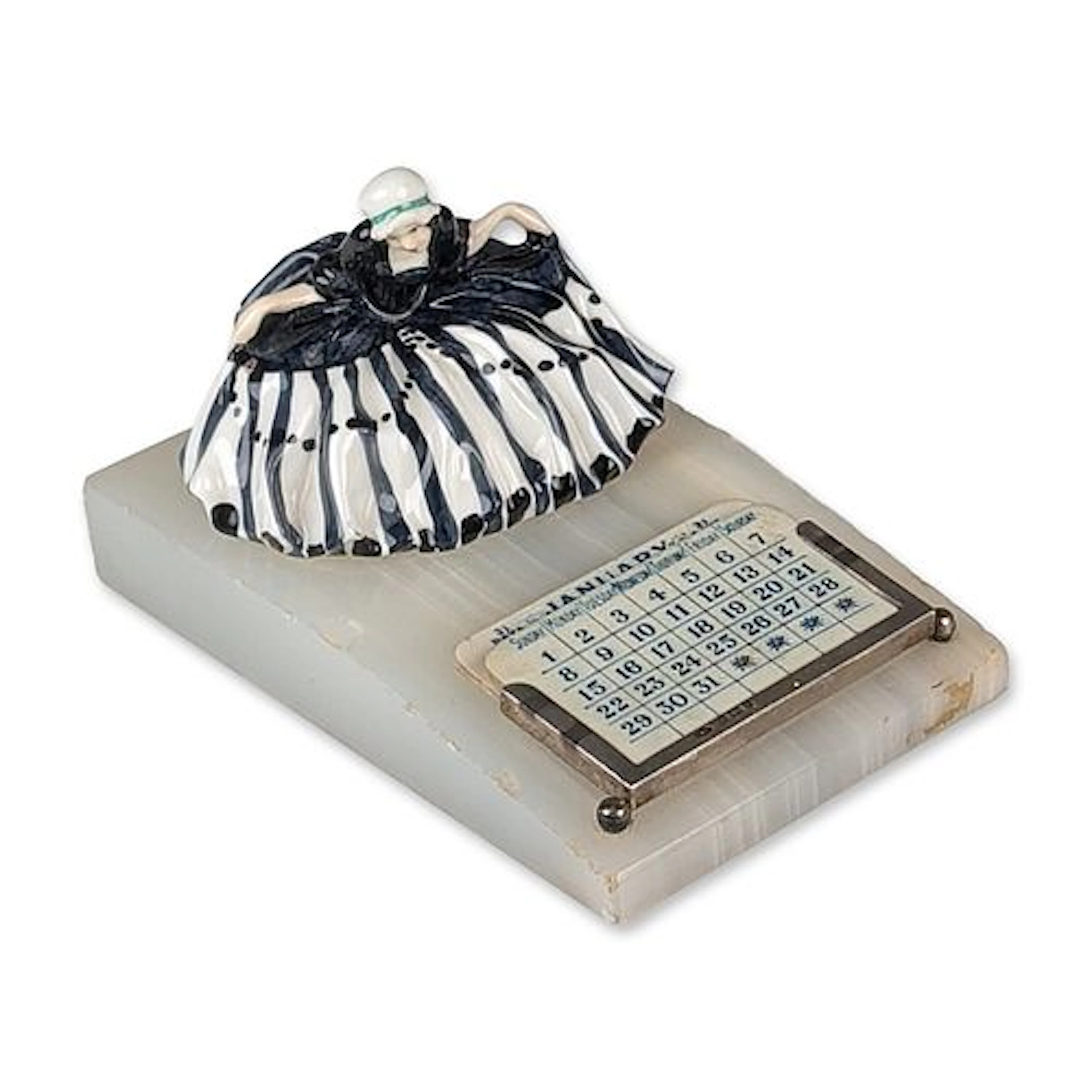 Royal Doulton Colorway Miniature Figurine and Calendar, Polly Peachum