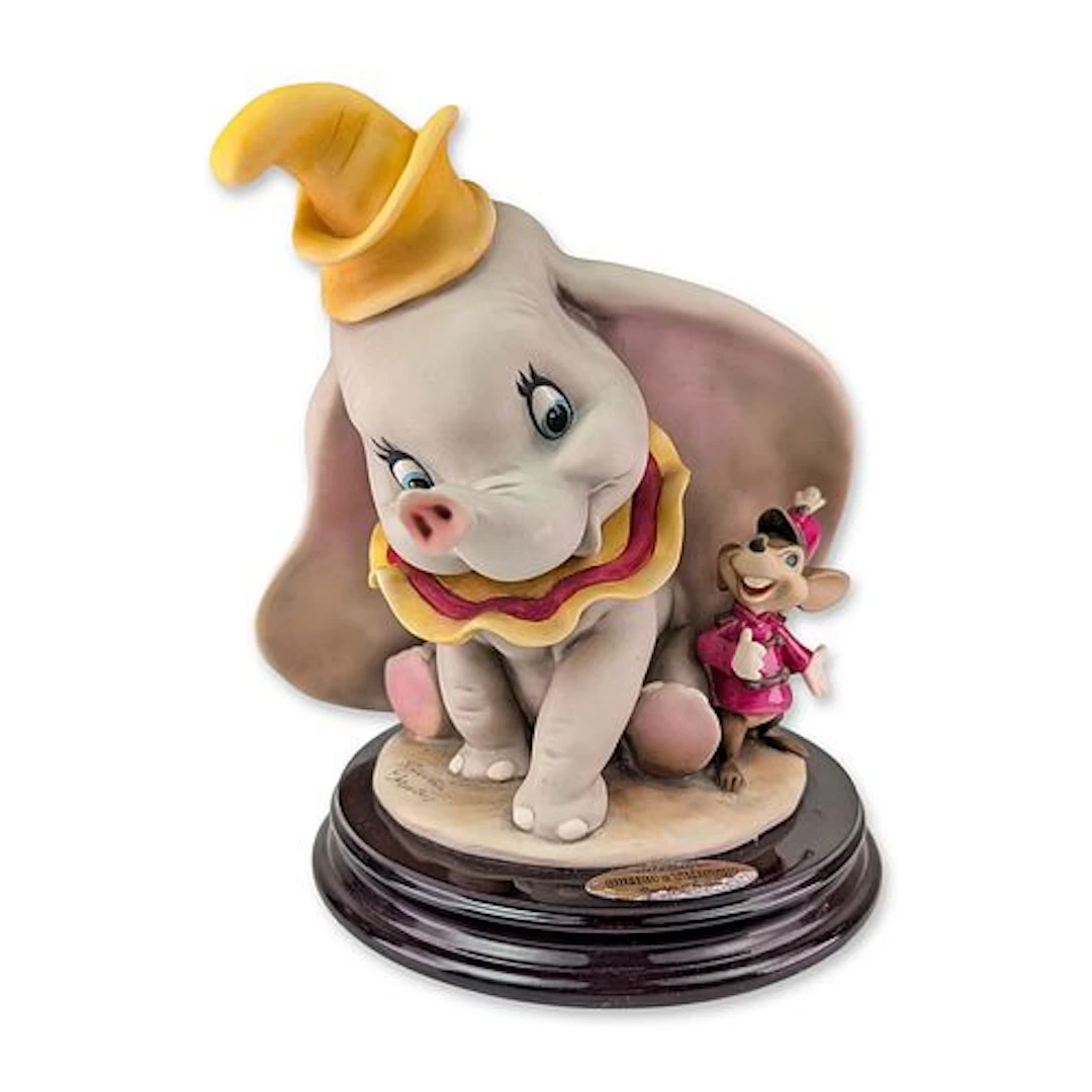 Giuseppe Armani Disney Dumbo and Timothy Cold-Cast Porcelain Figurine