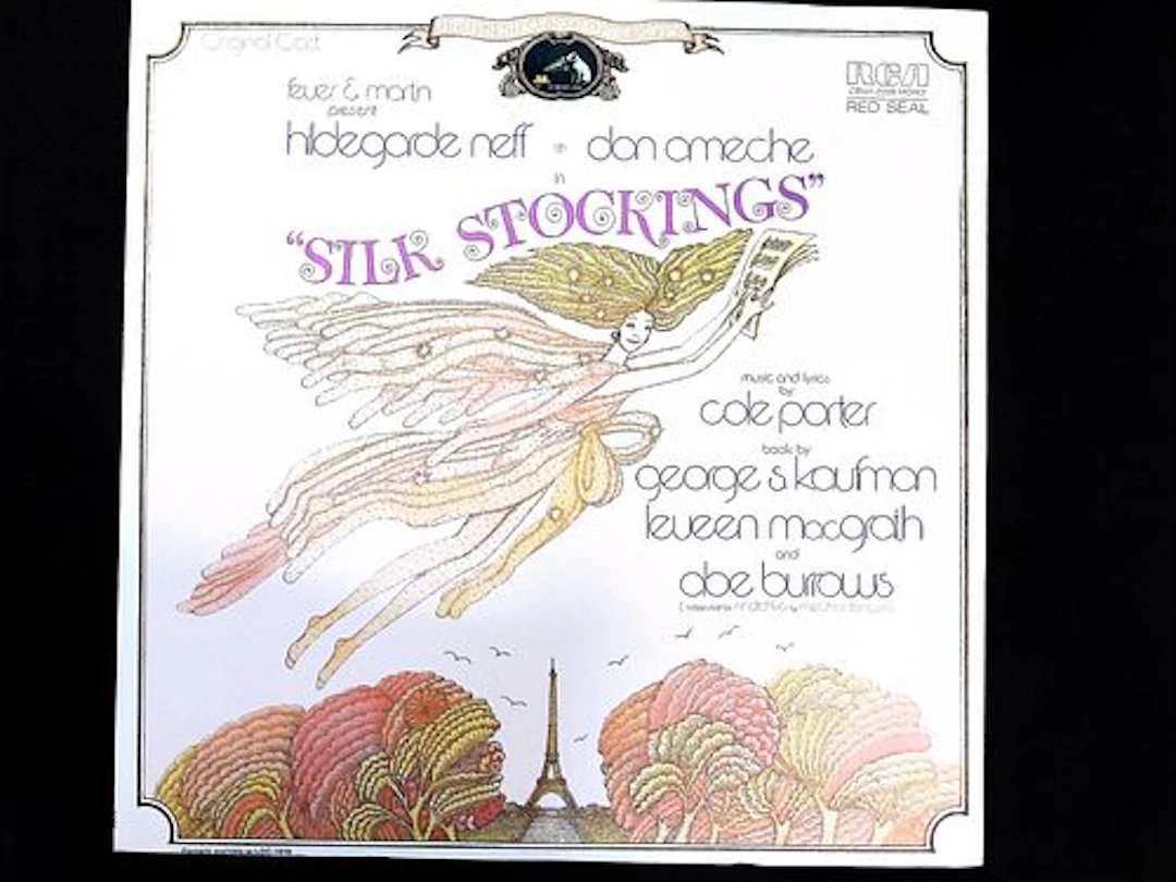 Cole Porter Silk Stockings Original Cast Recording Vinyl LP Hildegarde