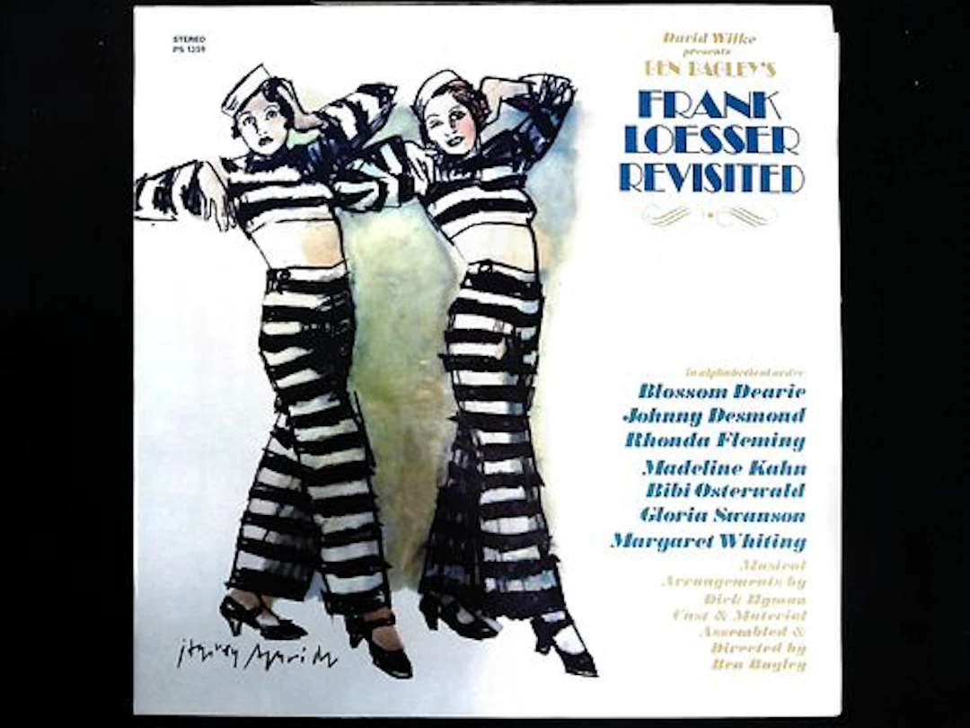Vintage Stereo LP Ben Bagley's Frank Loesser Revisited Painted Smiles PS 1359