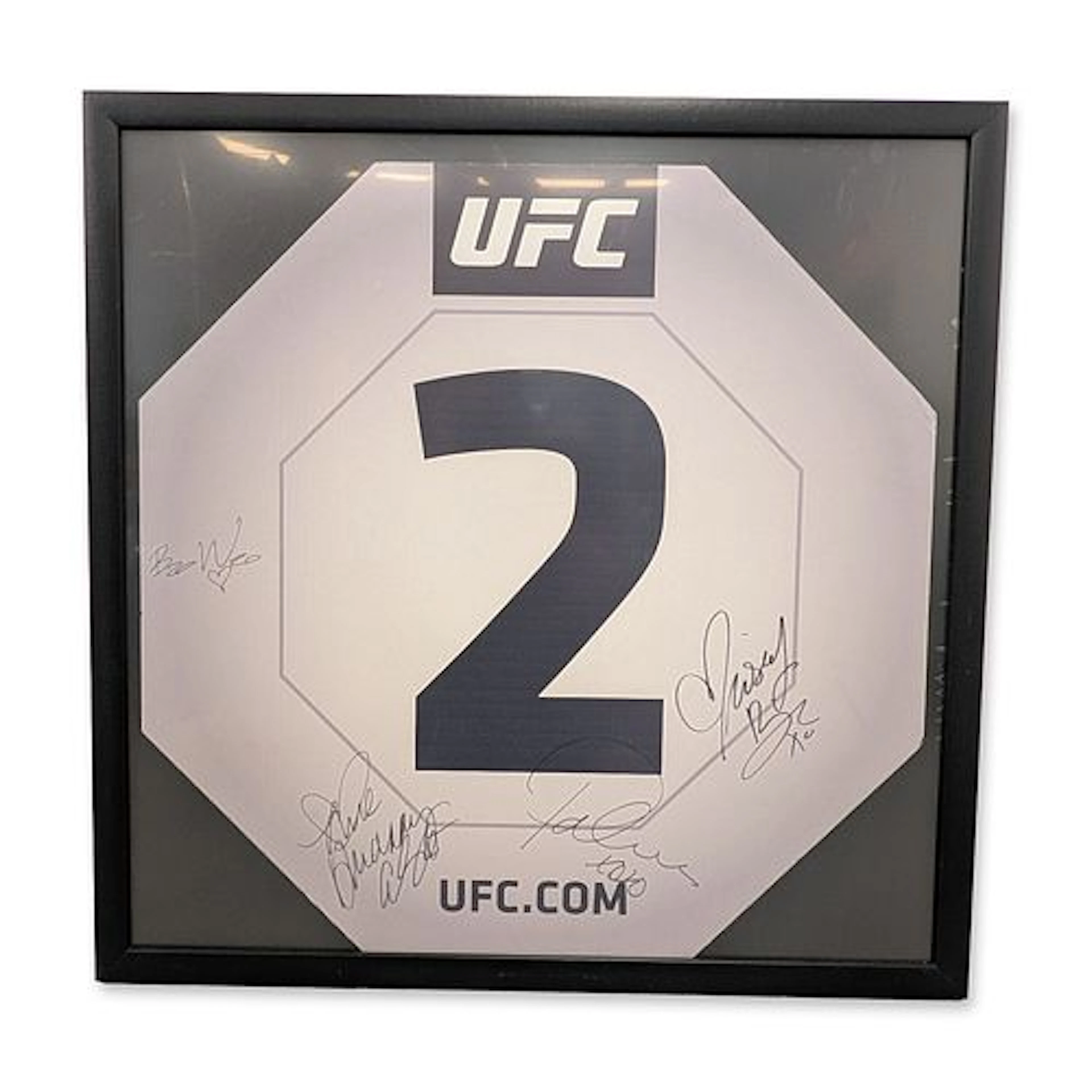Signed UFC Round 2 Octagon Card, Brittney Palmer, Arianny Celeste, and More