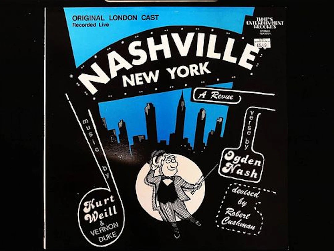 Nashville New York A Revue Original London Cast Recording Limited Edition