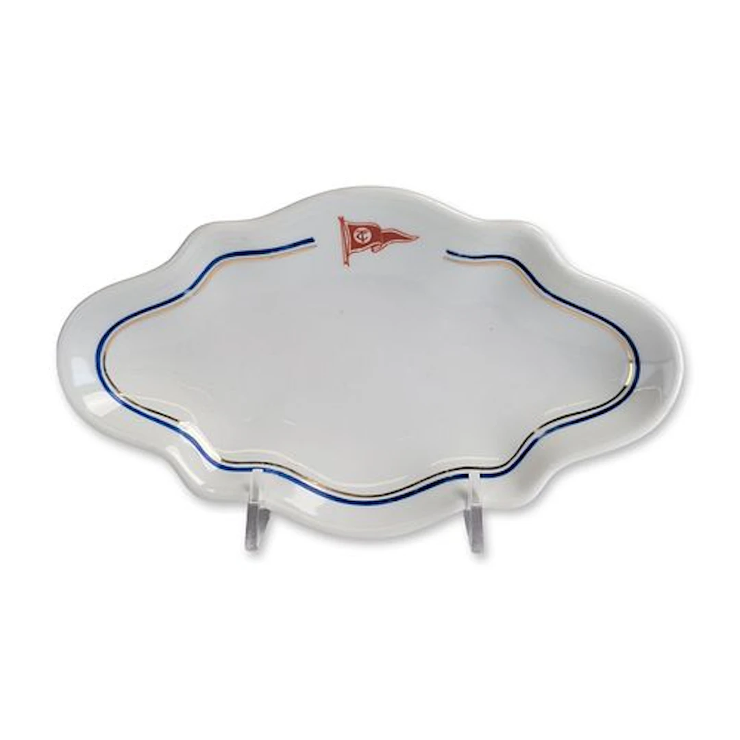 Compania Trasmediterranea Line Porcelain Dish
