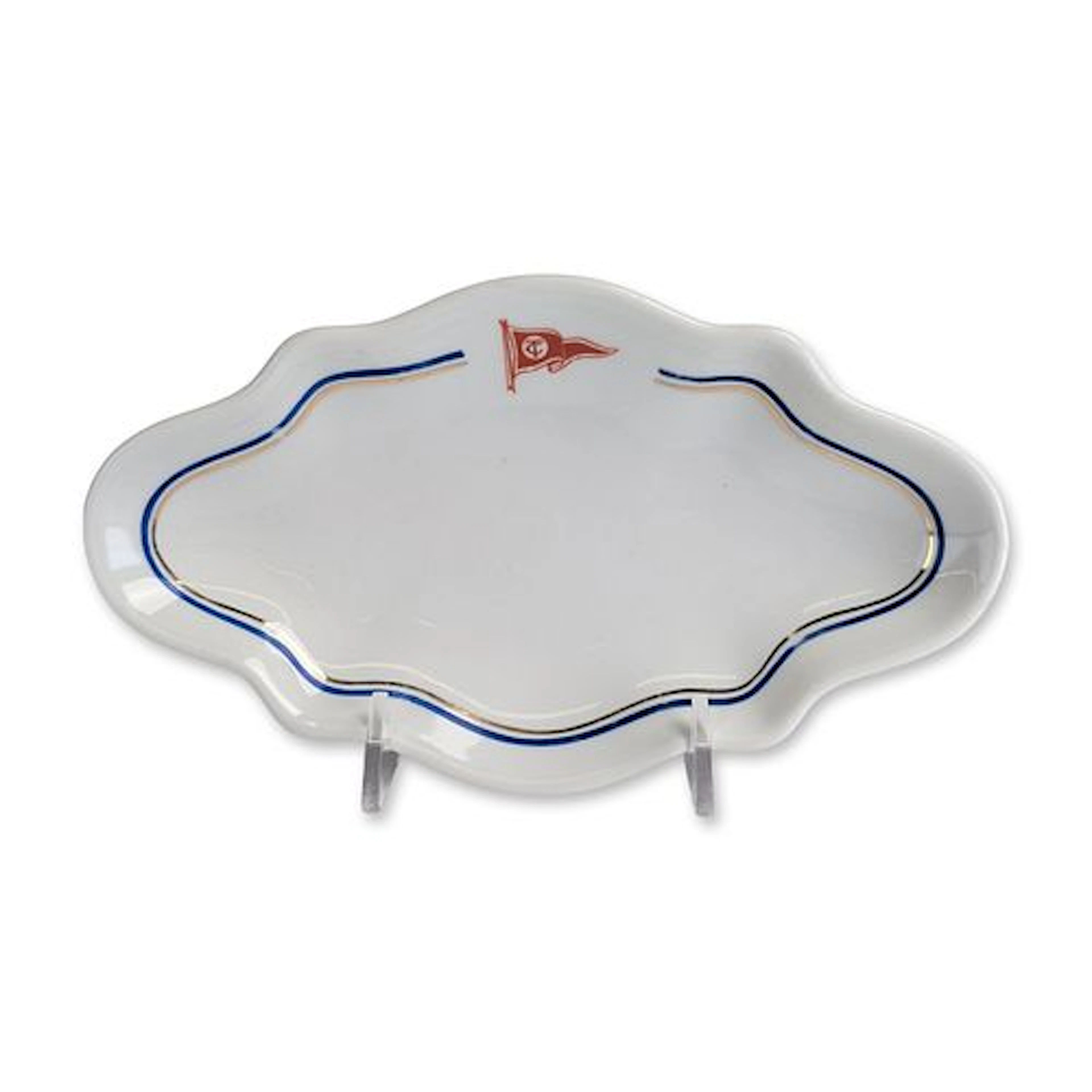 Compania Trasmediterranea Line Porcelain Dish