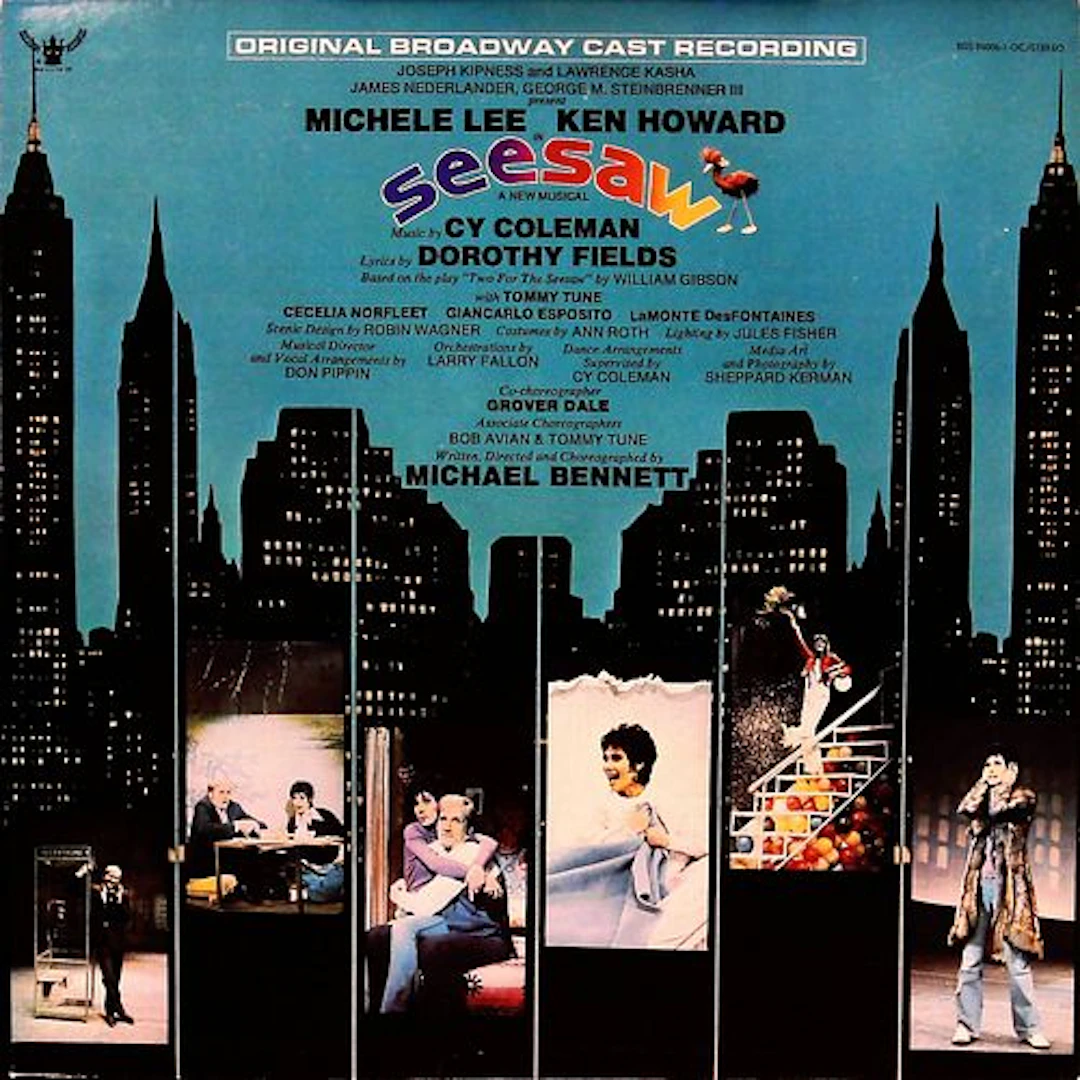 Buddha Records Seesaw Broadway Cast Vinyl Record