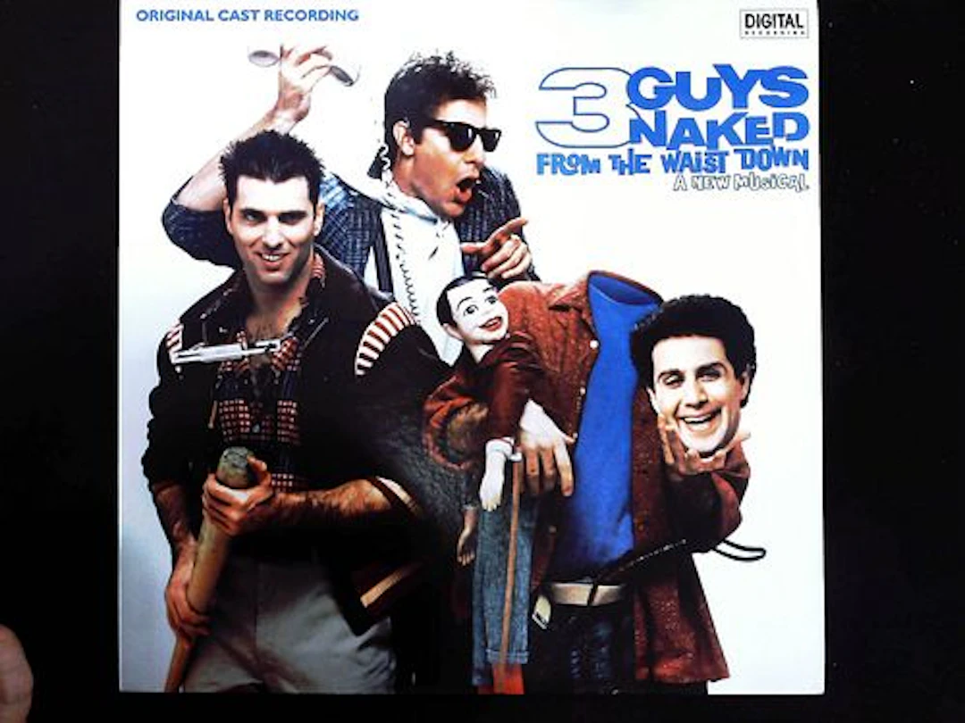 Original Cast Recording of 3 Guys Naked From The Waist Down LP