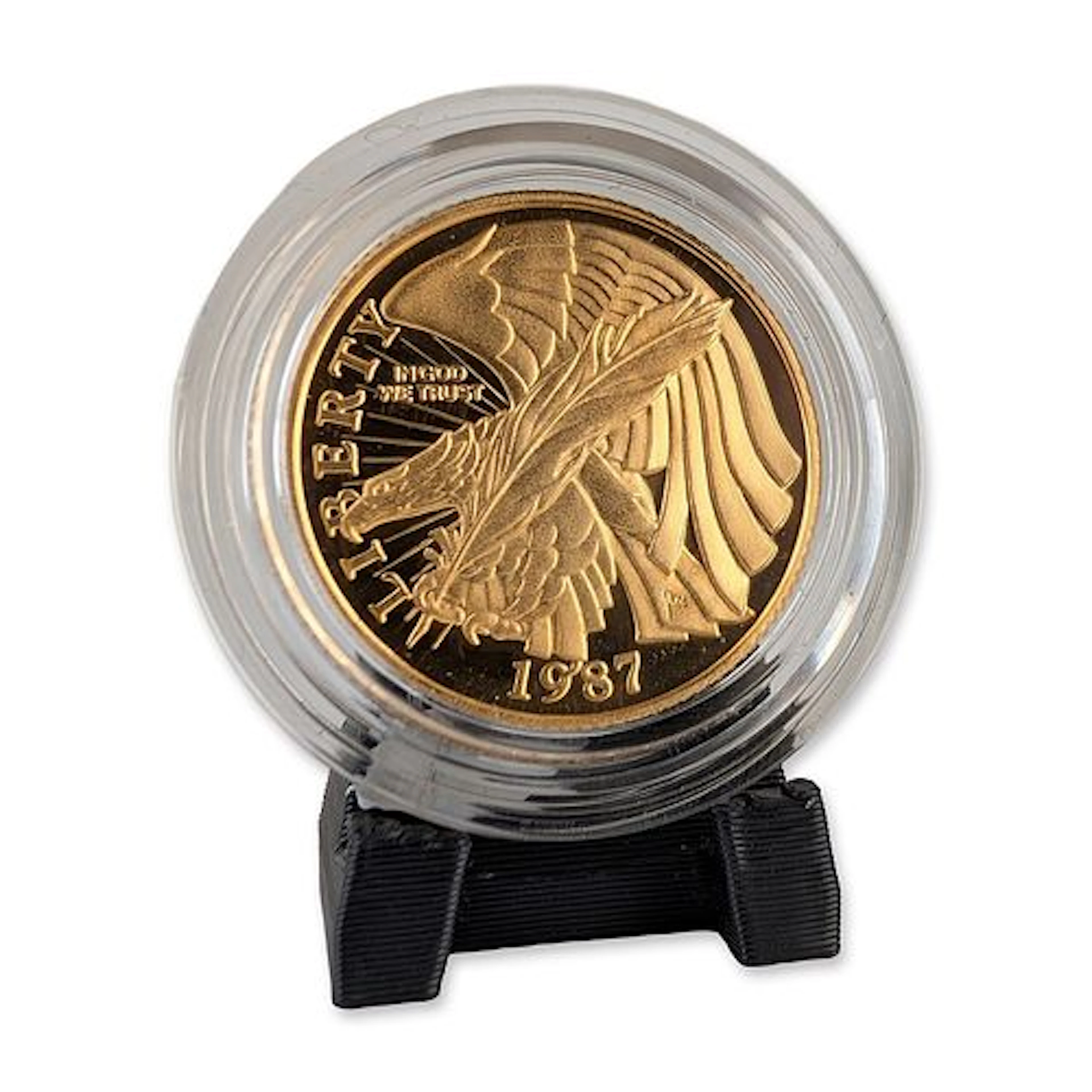 US 1987-W Liberty Bicentennial Five-Dollar Gold Proof Coin