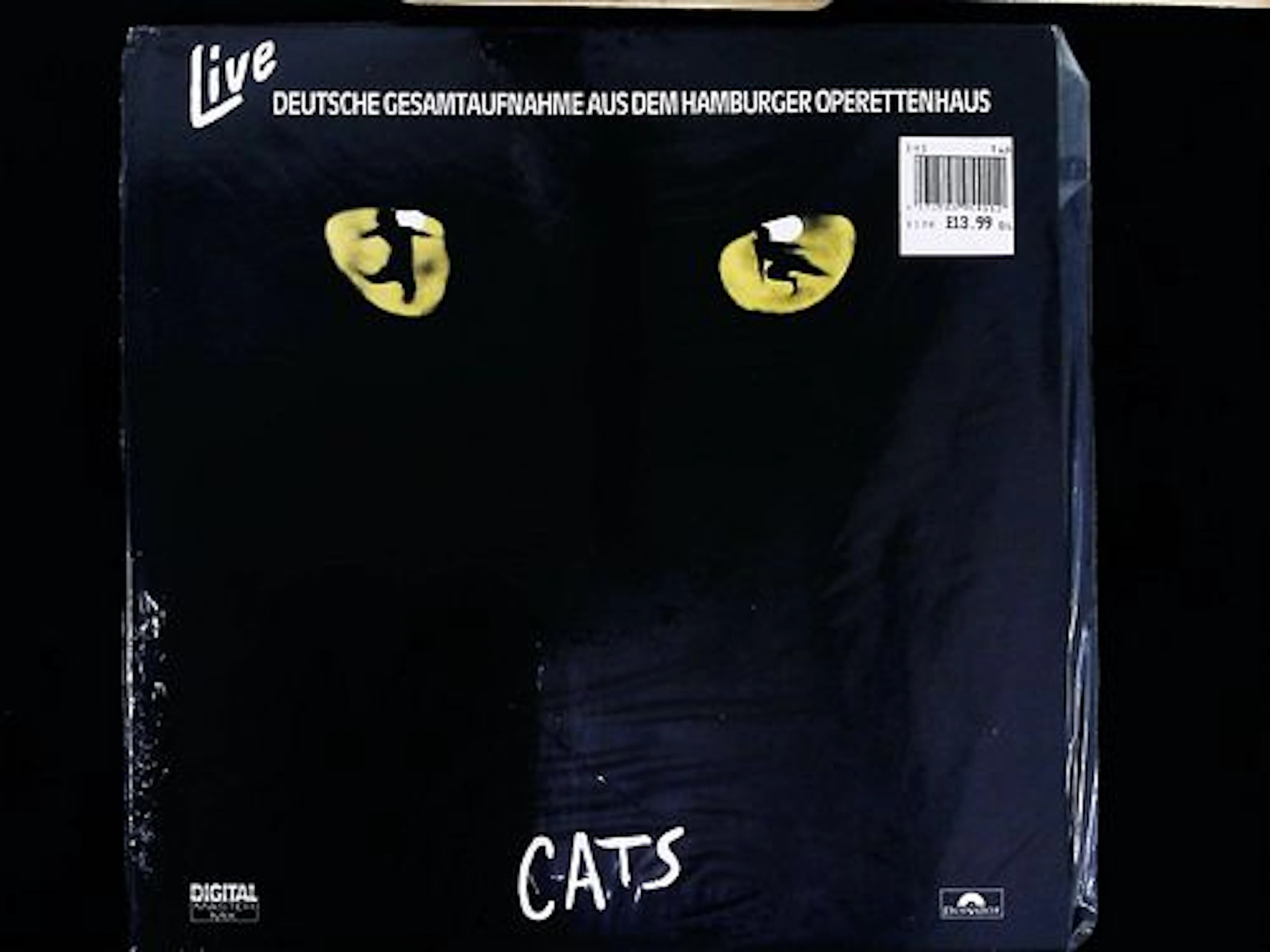 Andrew Lloyd Webber Cats Deutsche Gesamtaufnahme Hamburg Live Cast
