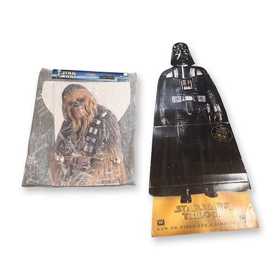 2pc Star Wars Trilogy Special Edition Cardboard Standees