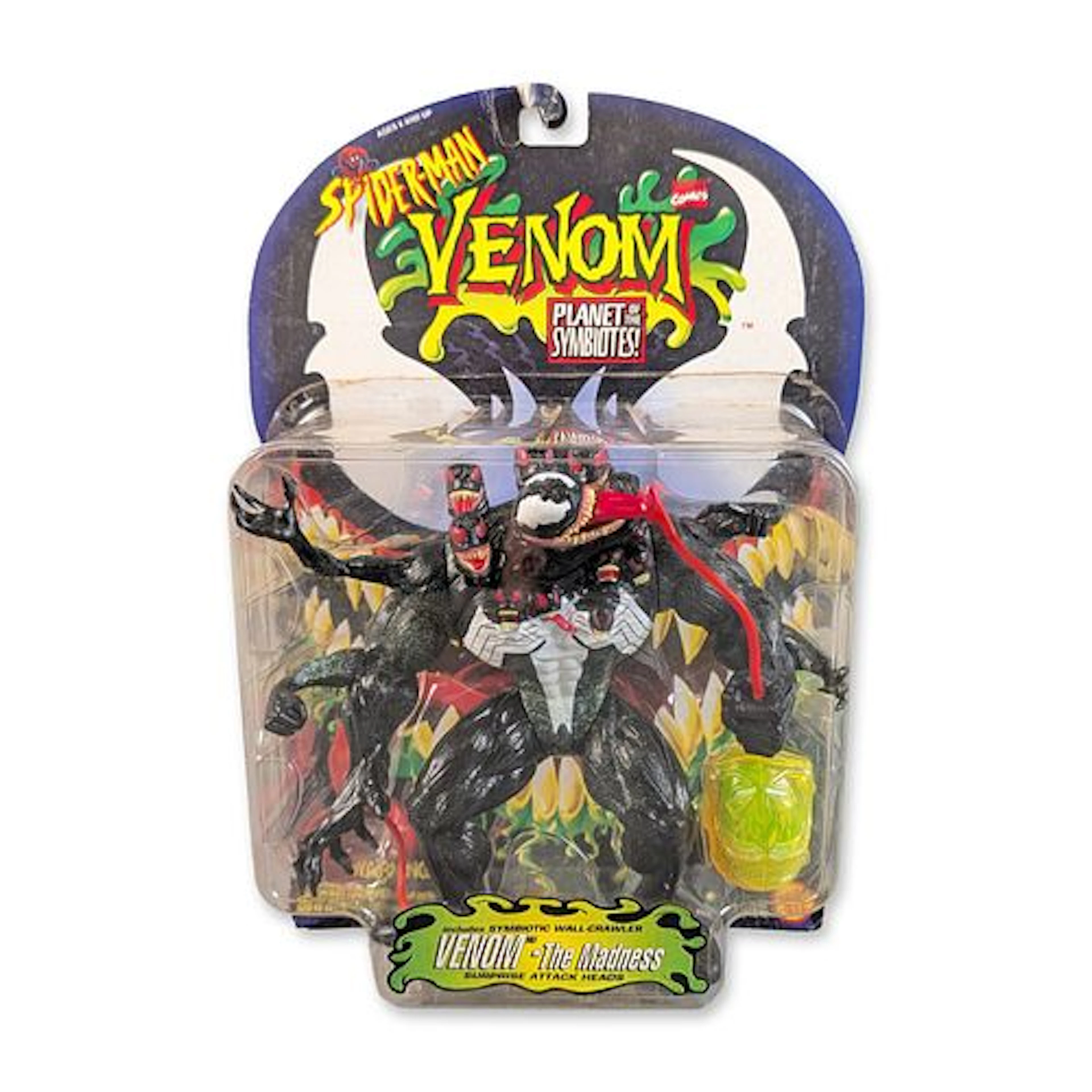 Toy Biz Marvel Comics Spider-Man Venom The Madness Action Figure