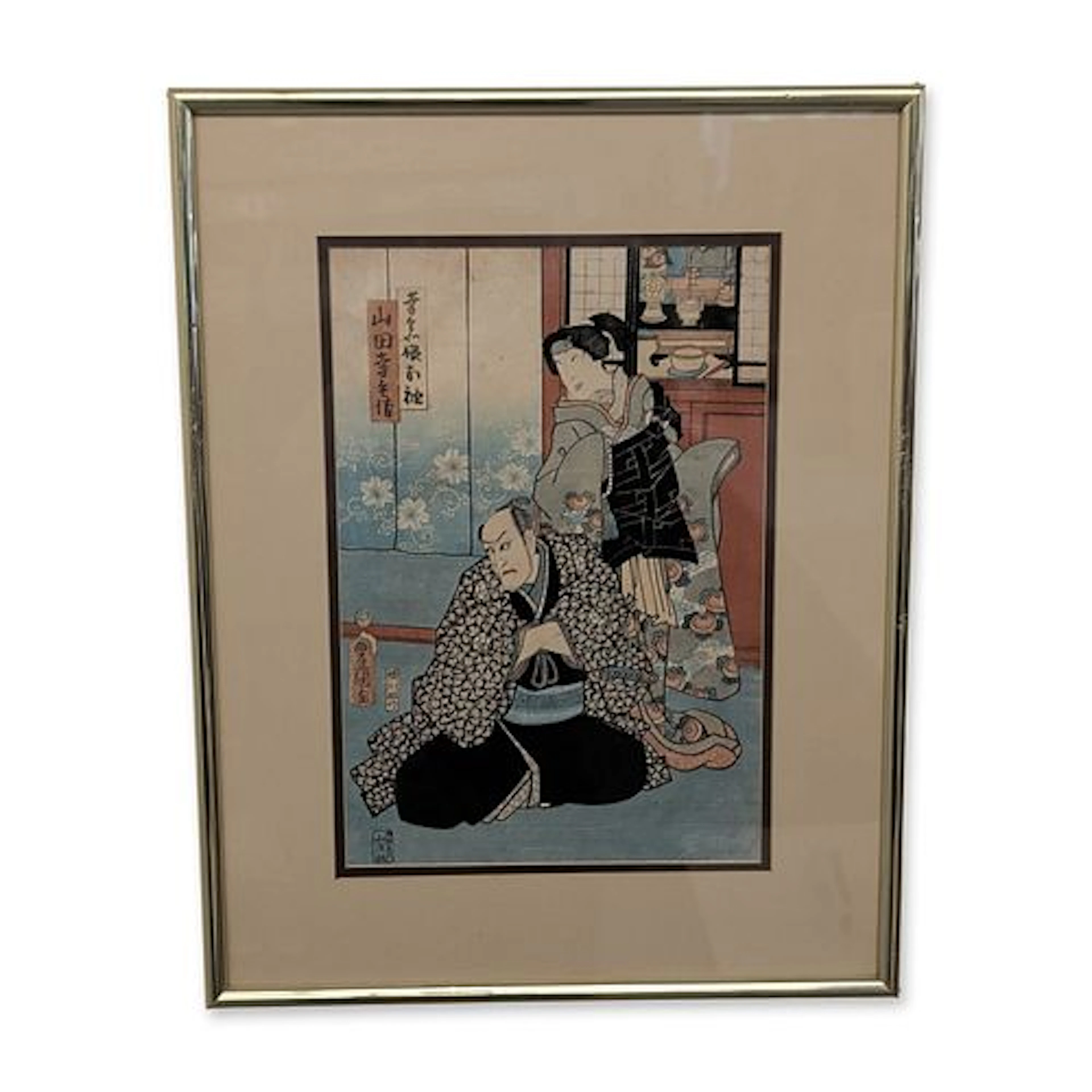 Utagawa Kunisada, Toyokuni III (Japanese 1781-1864) Woodcut on Paper