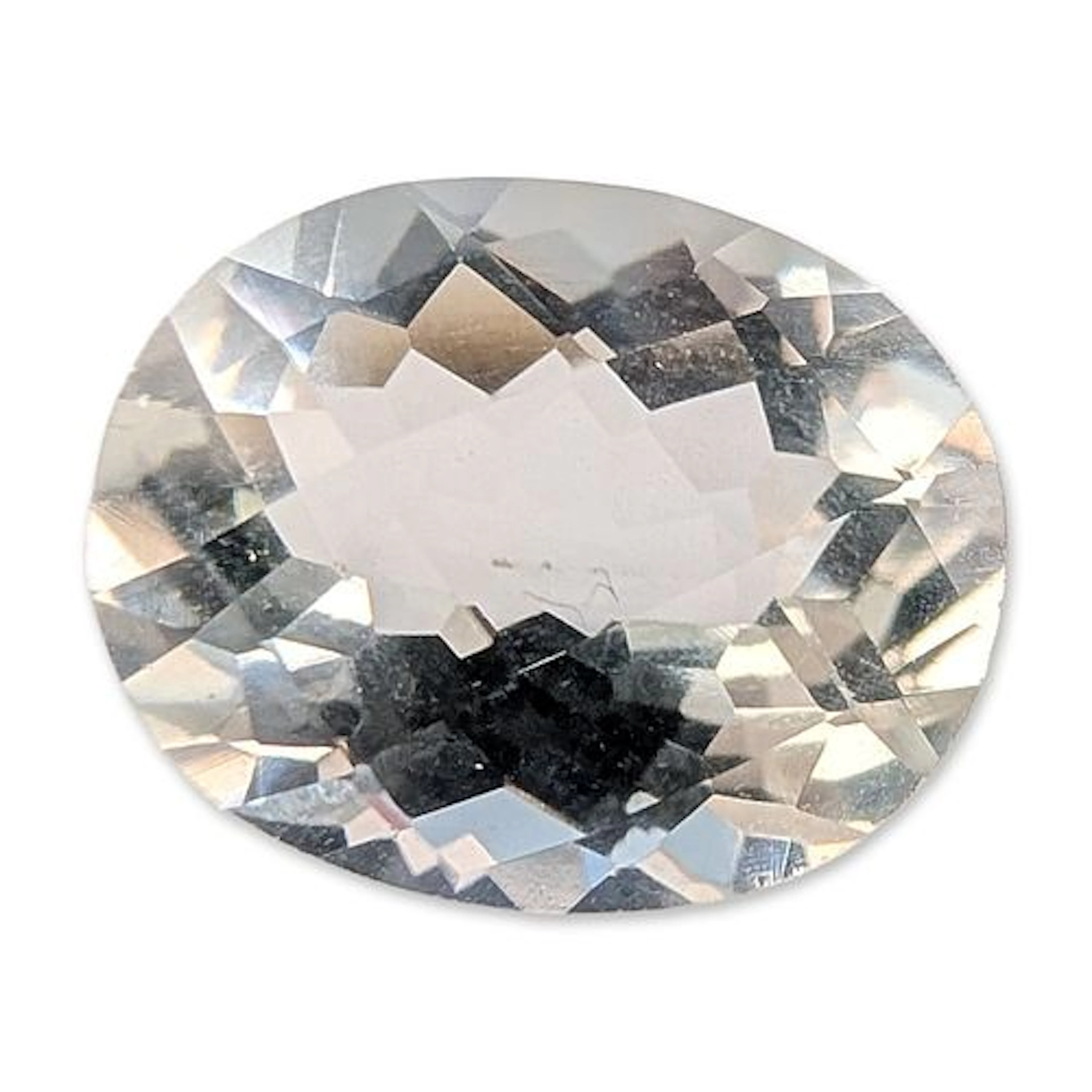 Loose Oval Mixed Cut Quartz Gemstone