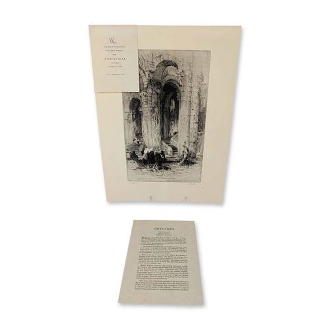 Hedley Fitton Devotion Talio-Crome Print