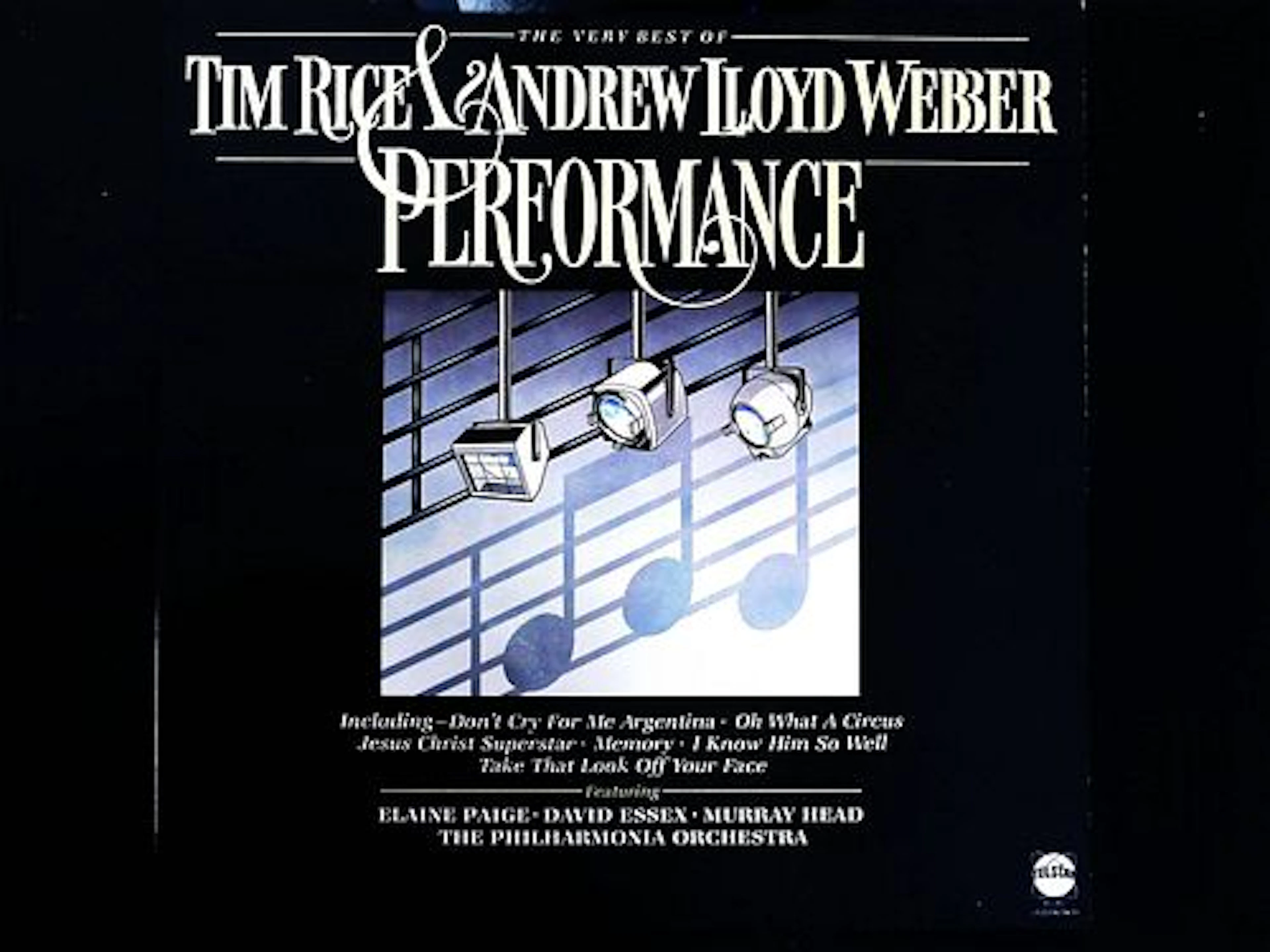 Tim Rice & Andrew Lloyd Webber Performance LP, Telstar STAR 2262