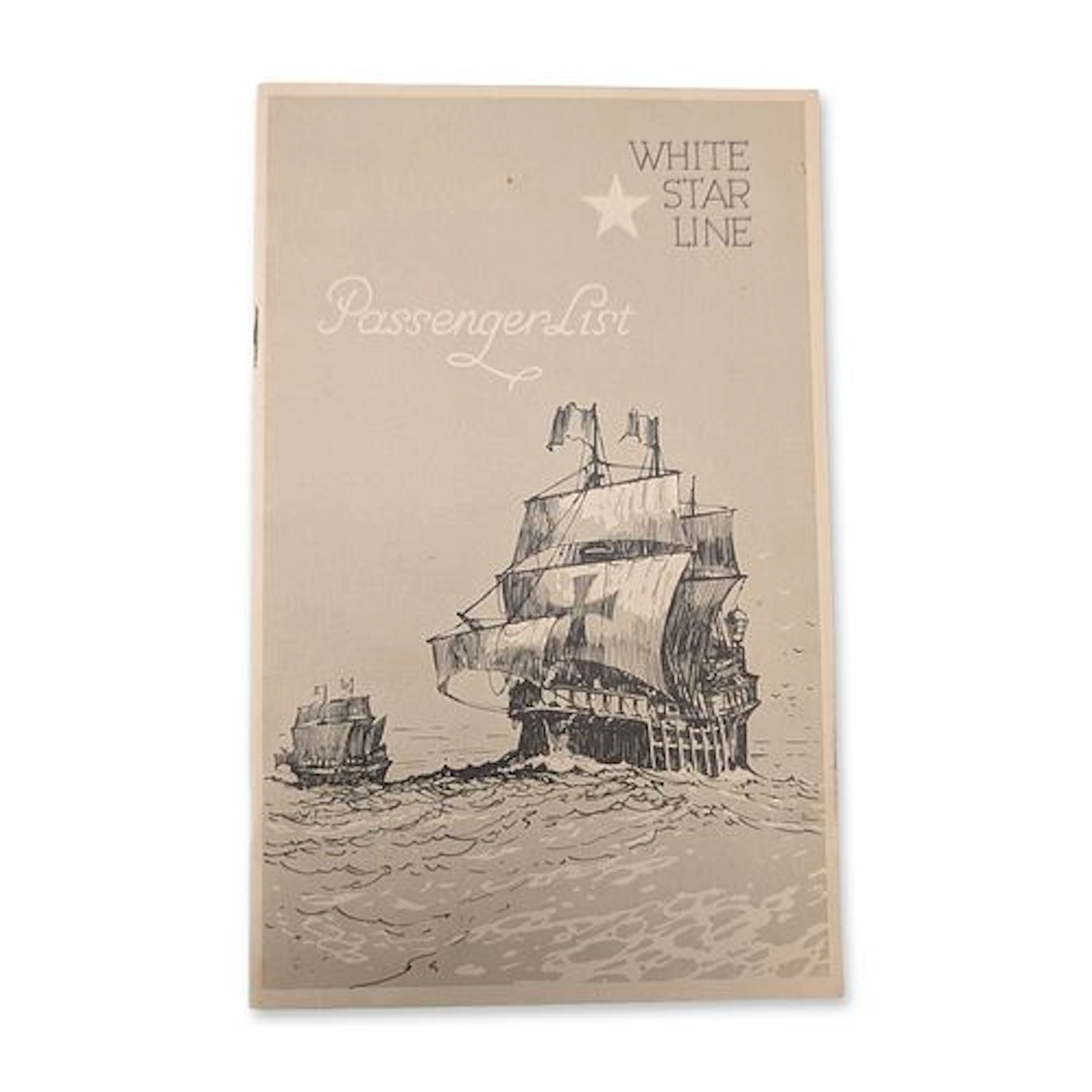 1934 White Star Line RMS Majestic First-Class Passenger List