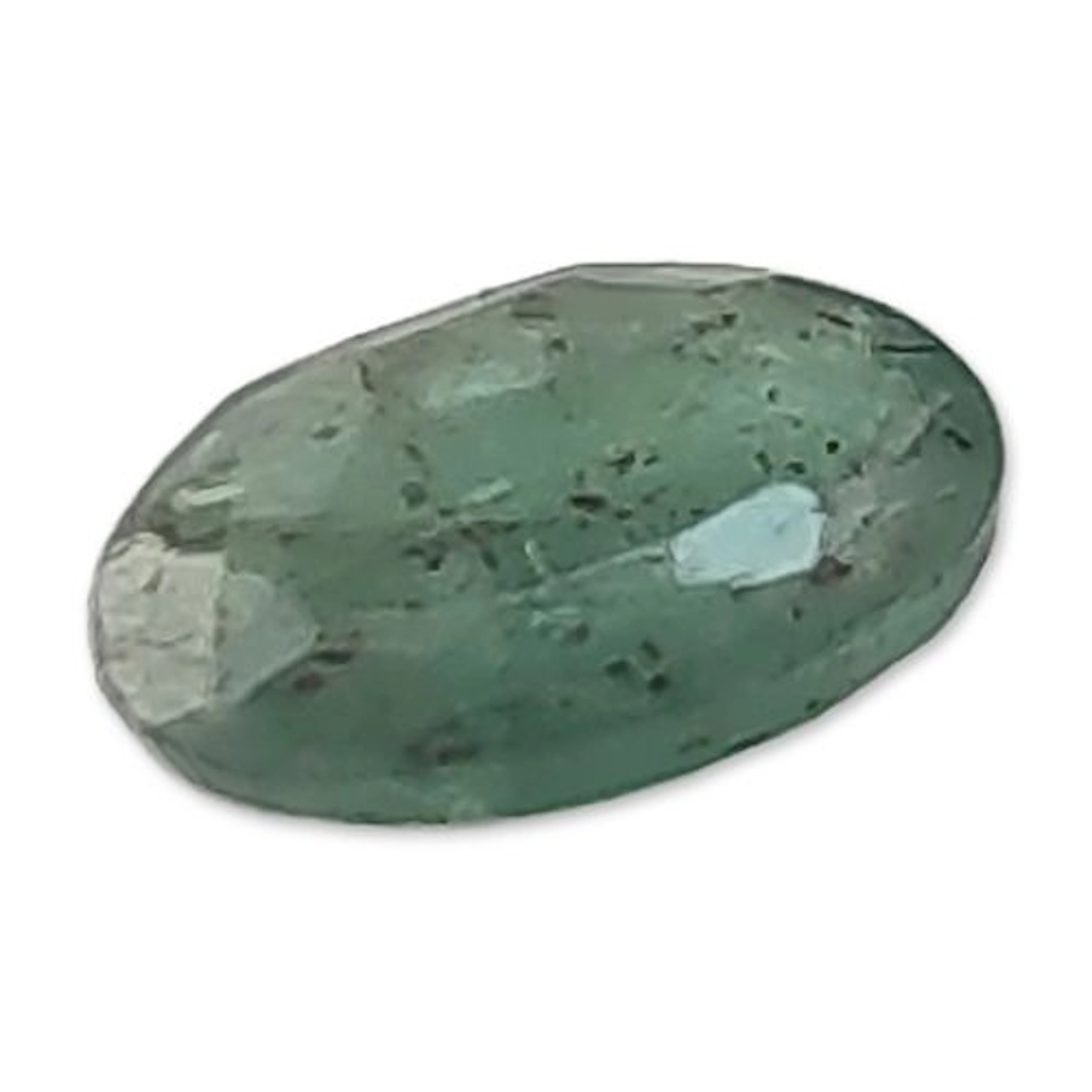 Oval Cut Green Emerald Gemstone