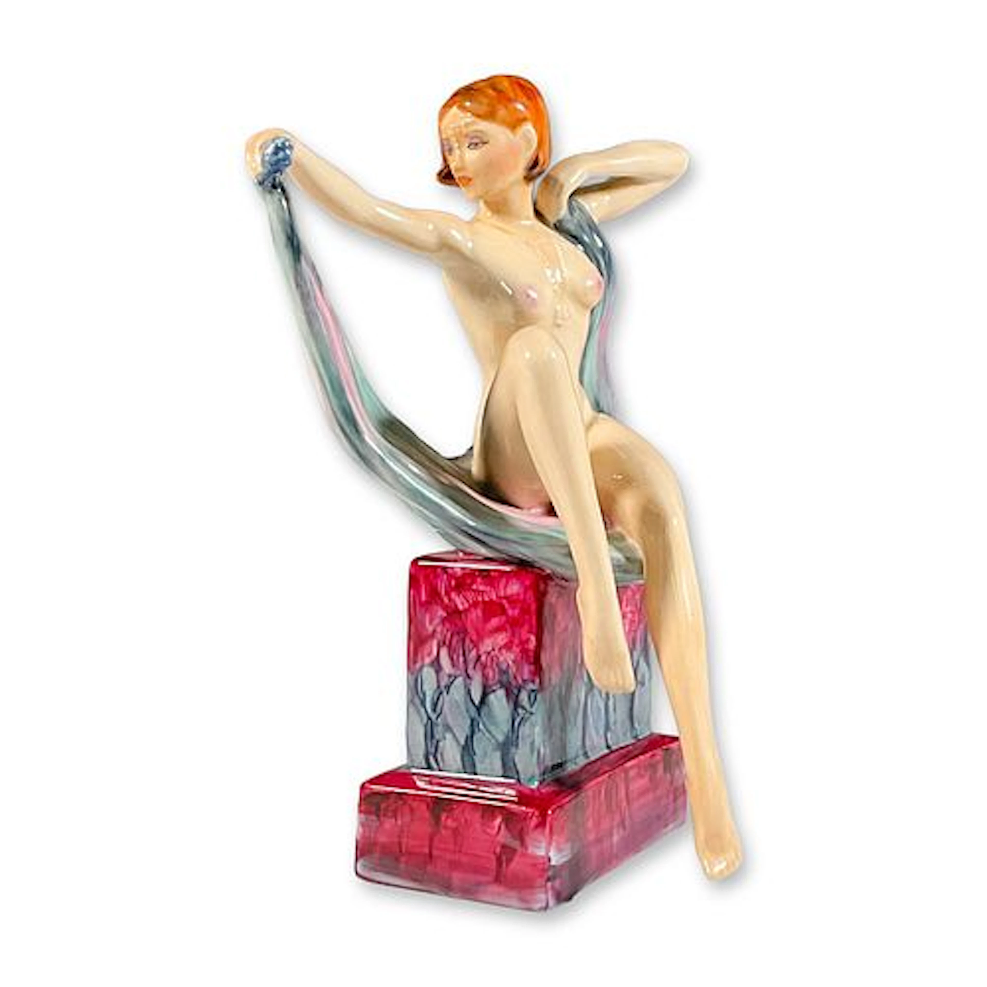 Peggy Davies Ceramics Figurine, Laura The Windmill Girl