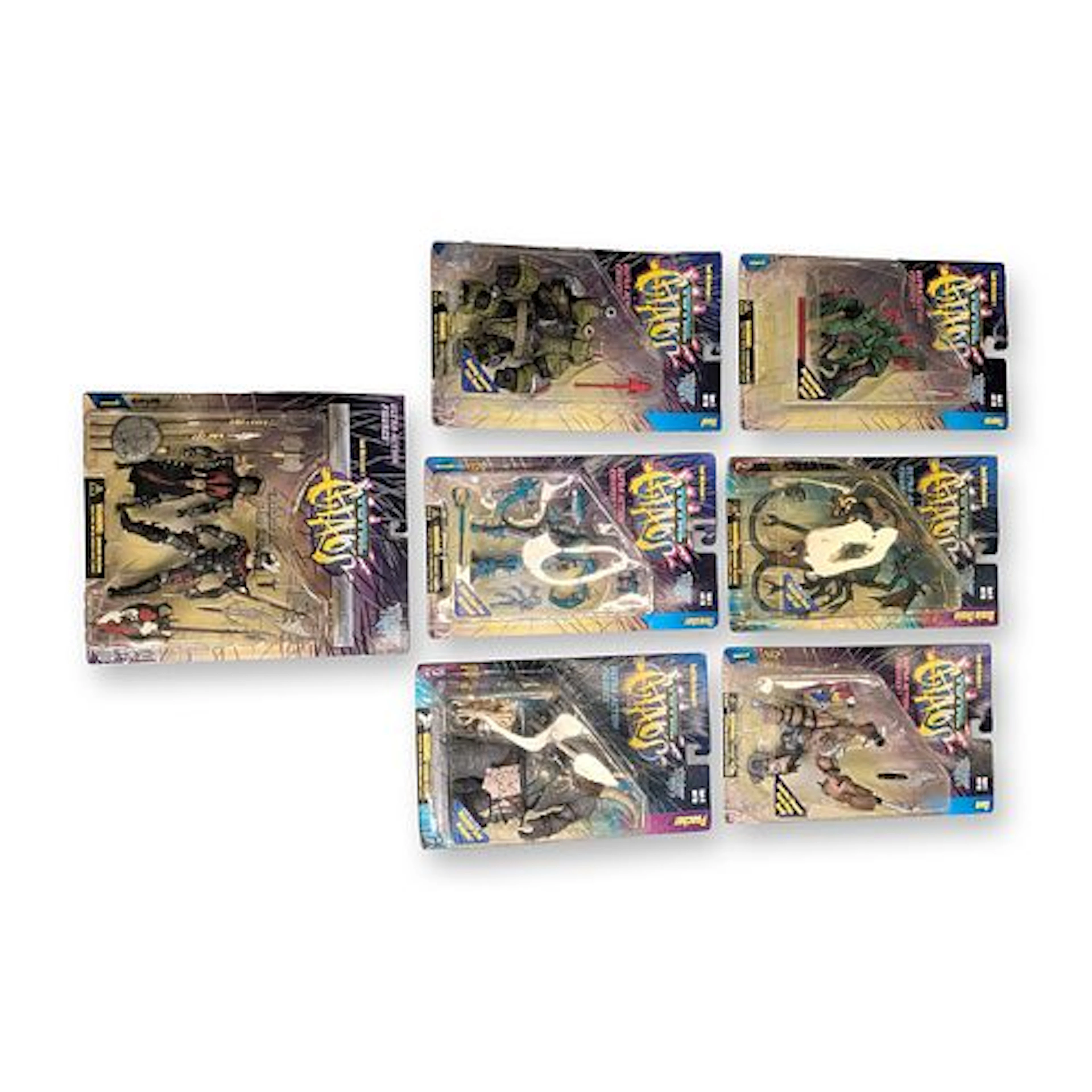 7pc Collection of McFarlane Toys Total Chaos Ultra-Action Figures
