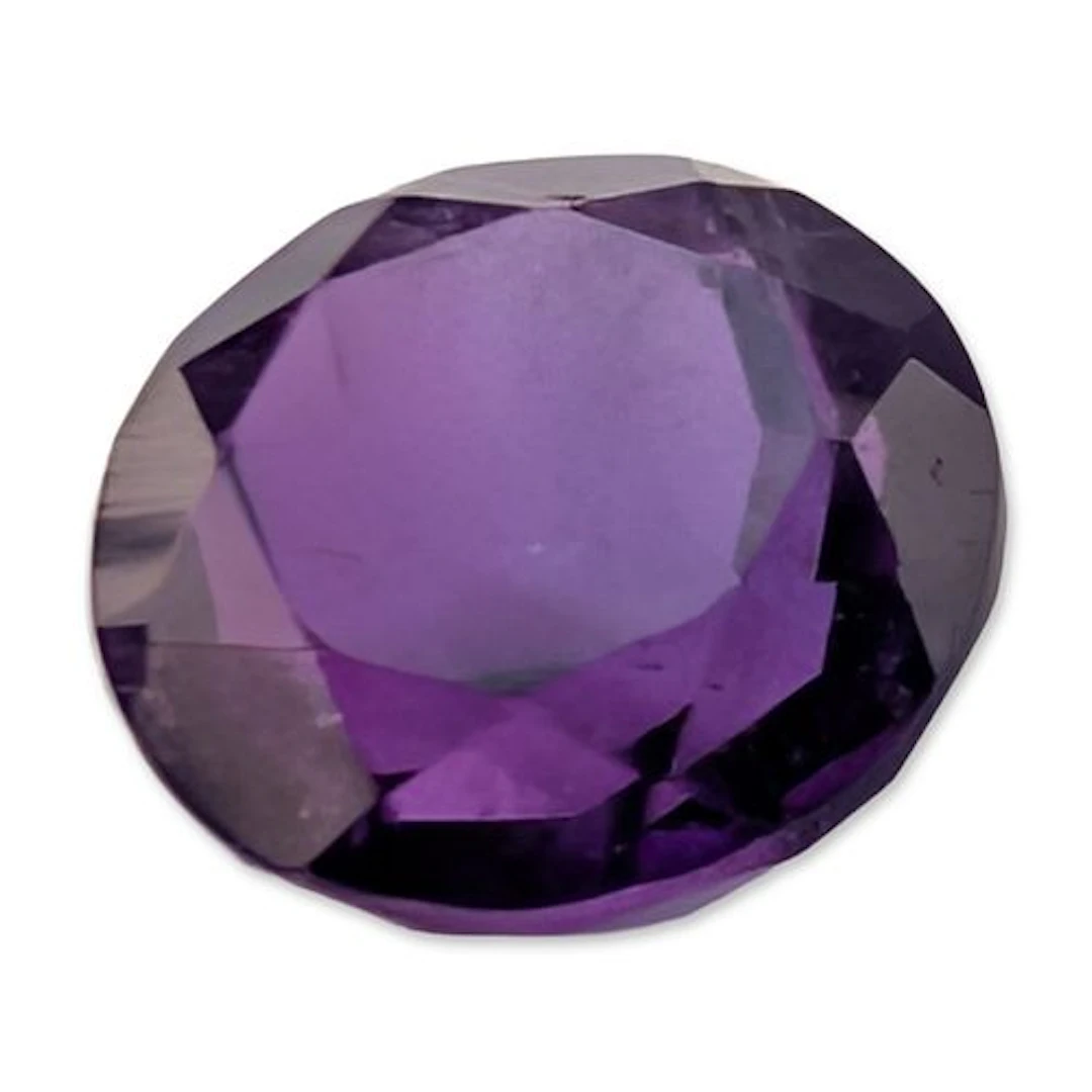 Loose Oval Cut Amethyst Gemstone
