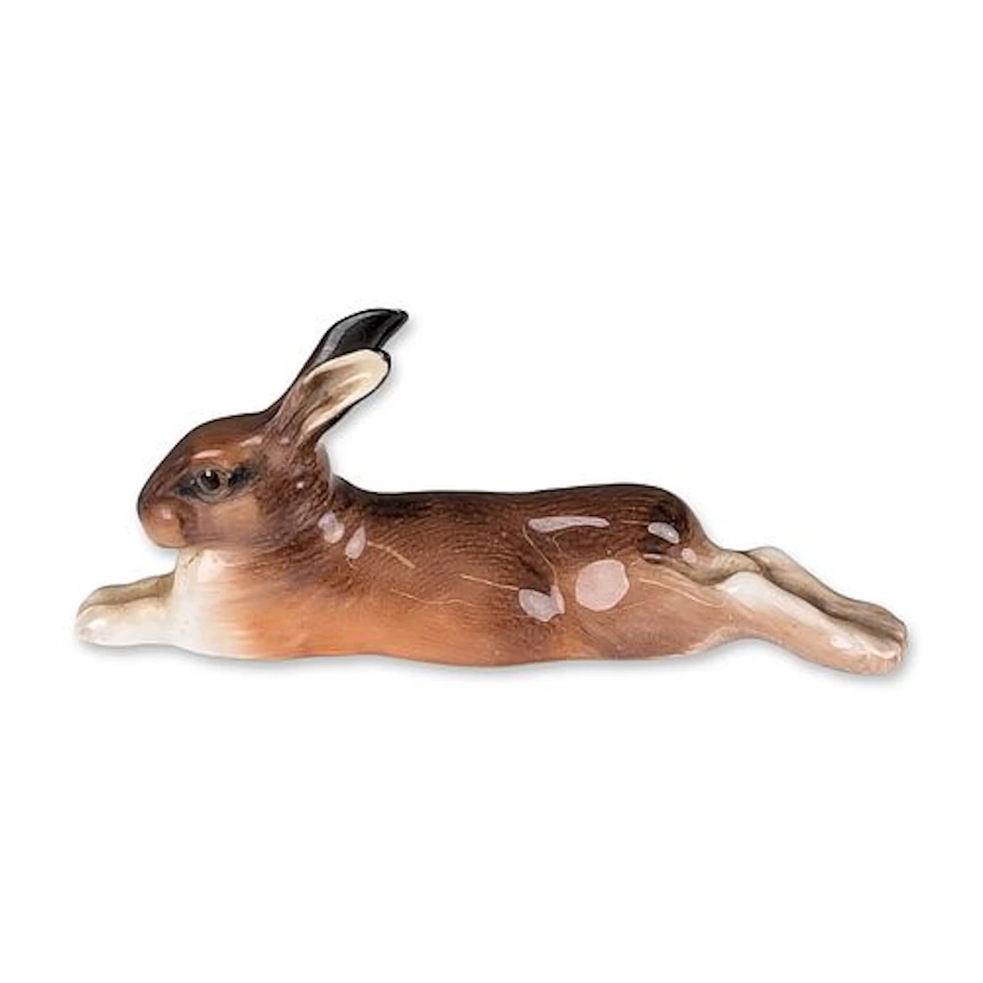 Royal Doulton Bone China Figurine, Hare Lying Legs Stretched HN2594