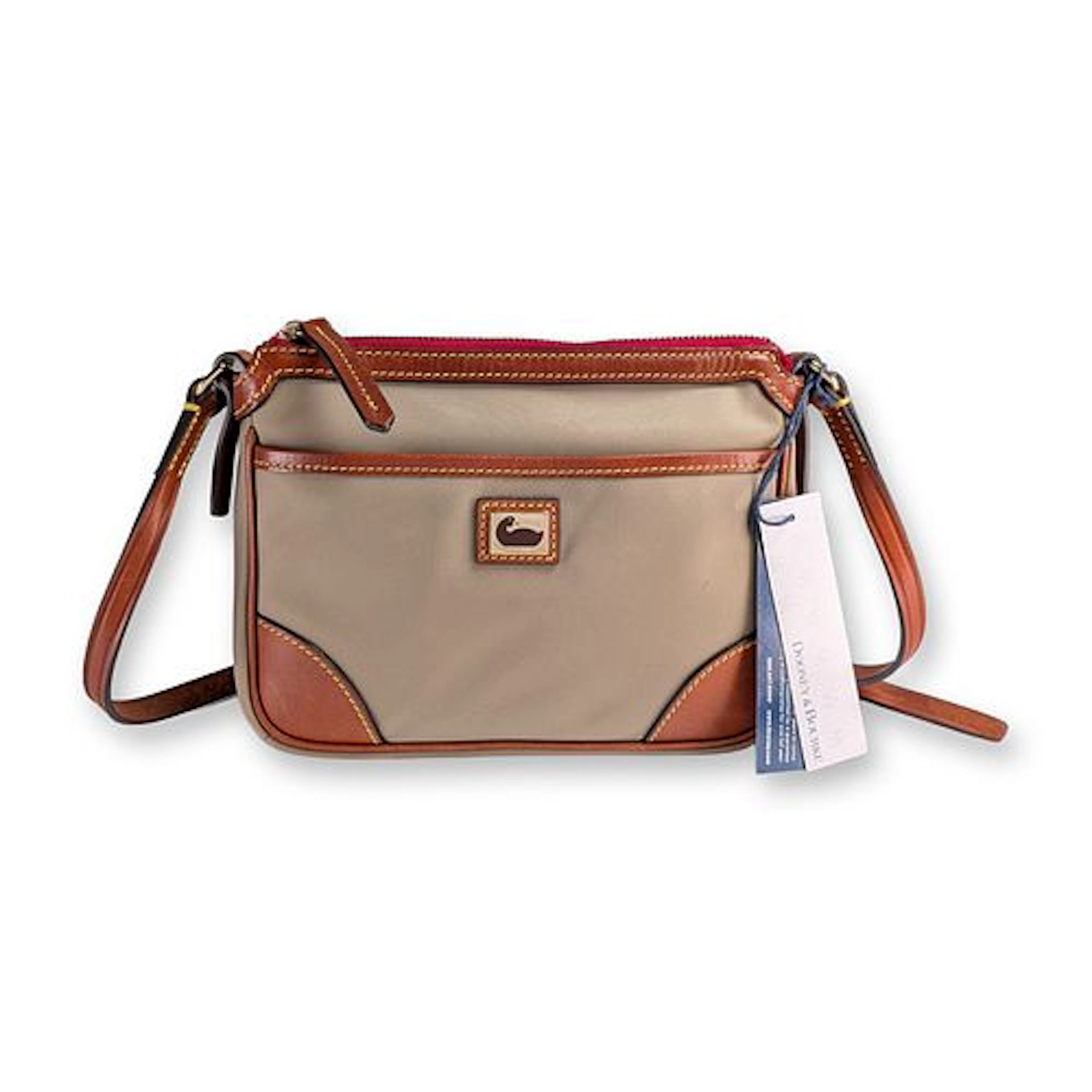 Dooney & Bourke Khaki Nylon Crossbody Bag