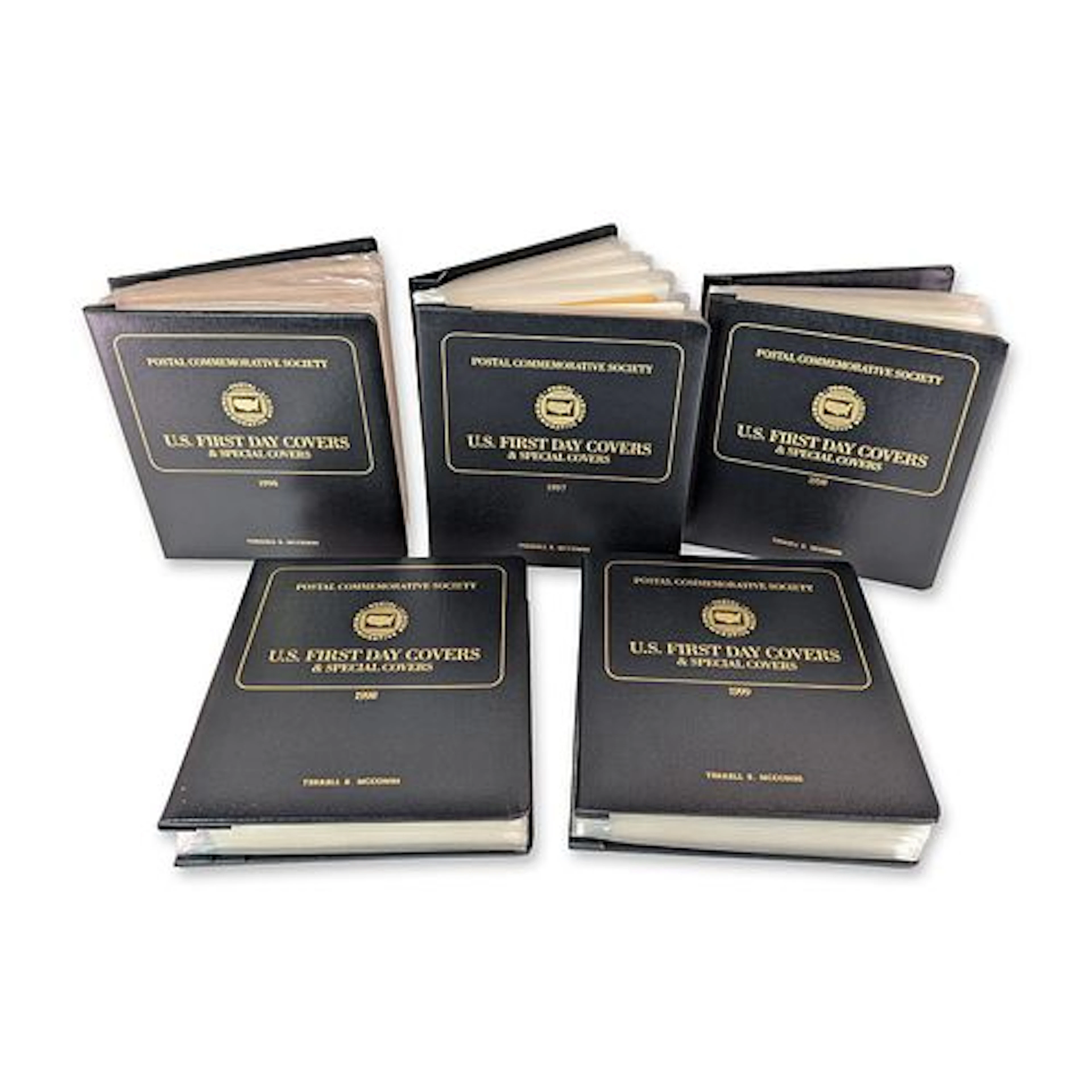 5pc 1996-1999 US First Day Covers Postal Commemorative Society Collection