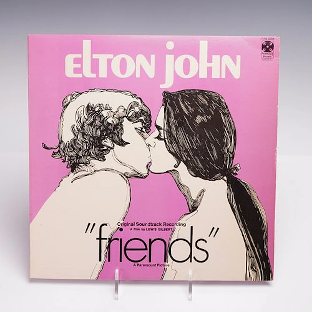 Paramount Records Elton John Vinyl Record, Friends