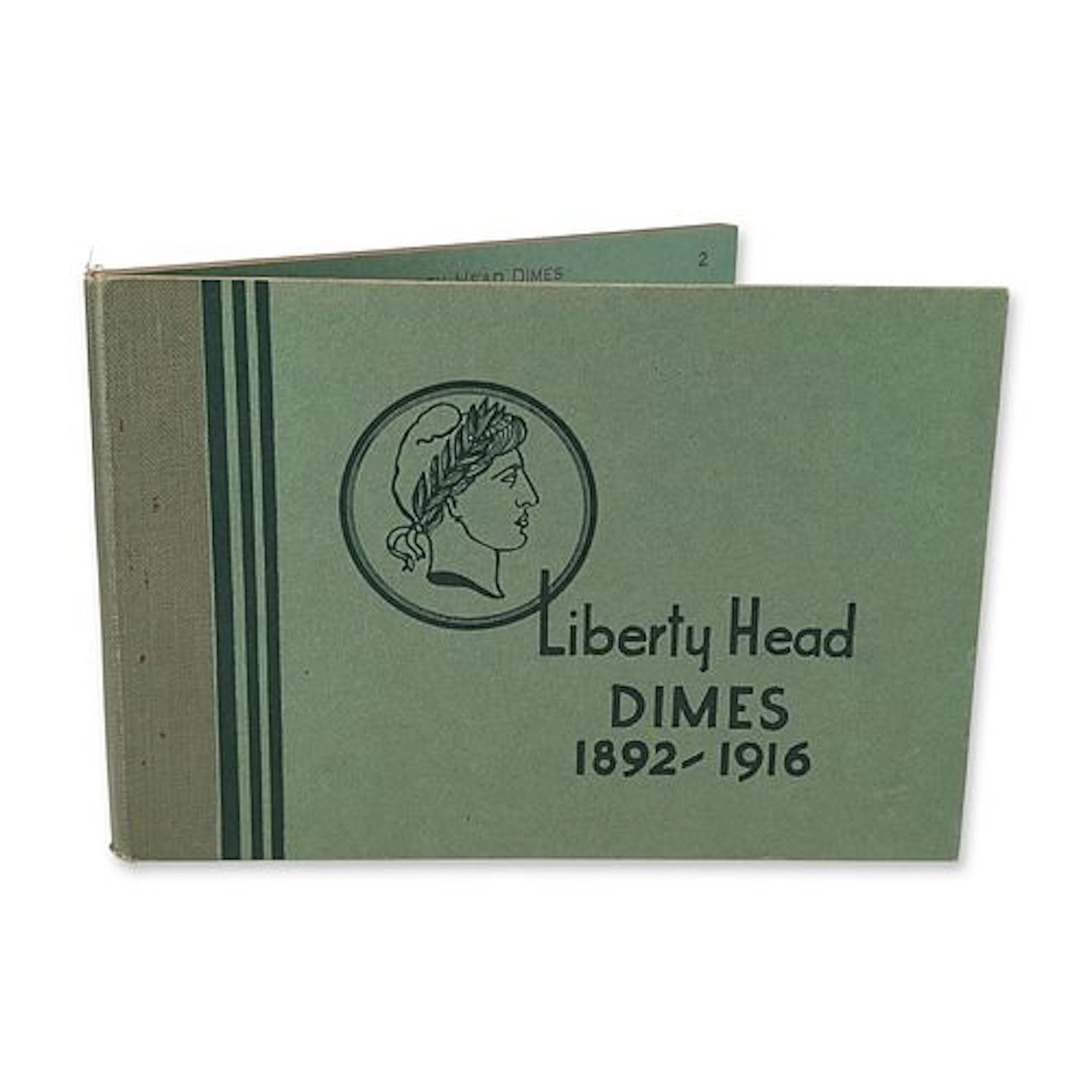 1892-1916 US Liberty Head Silver Dime Album
