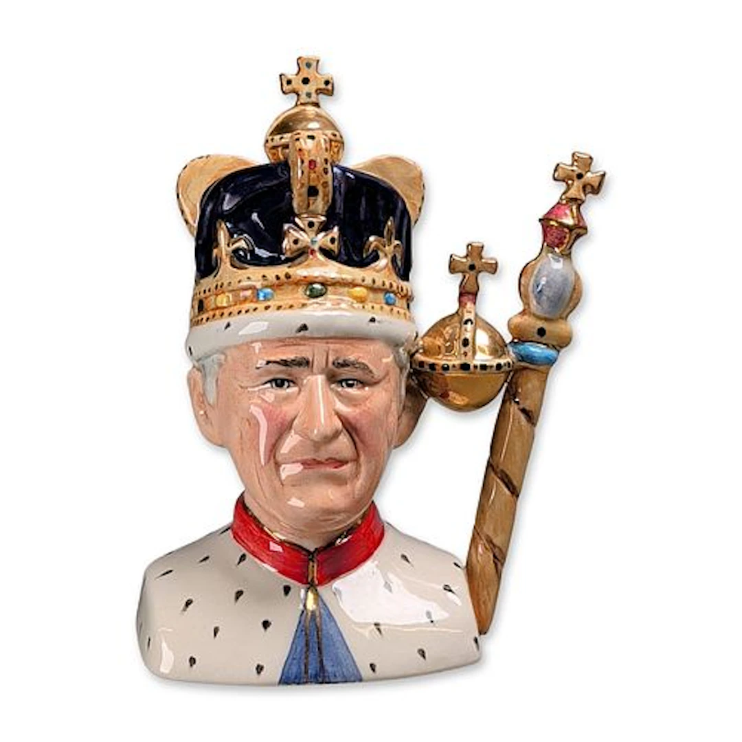 Bairstow Manor Collectables Character Bust, King Charles III