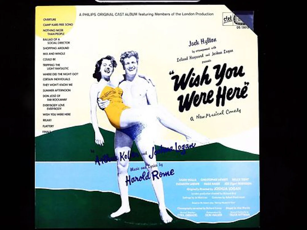 Wish You Were Here Original London Cast Recording Stet Records Reissue