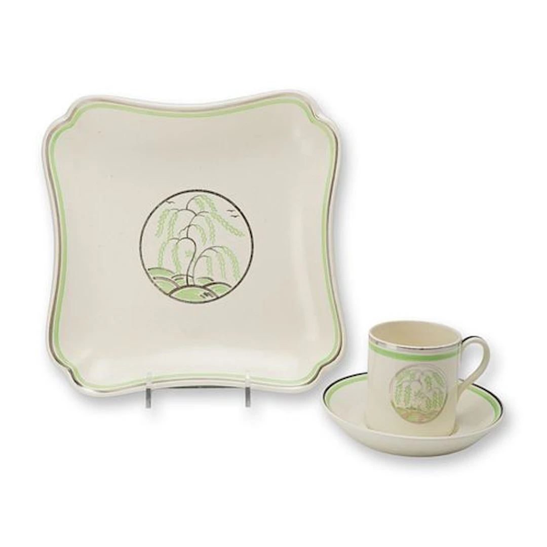 3pc Wedgwood Art Deco Ceramic Set