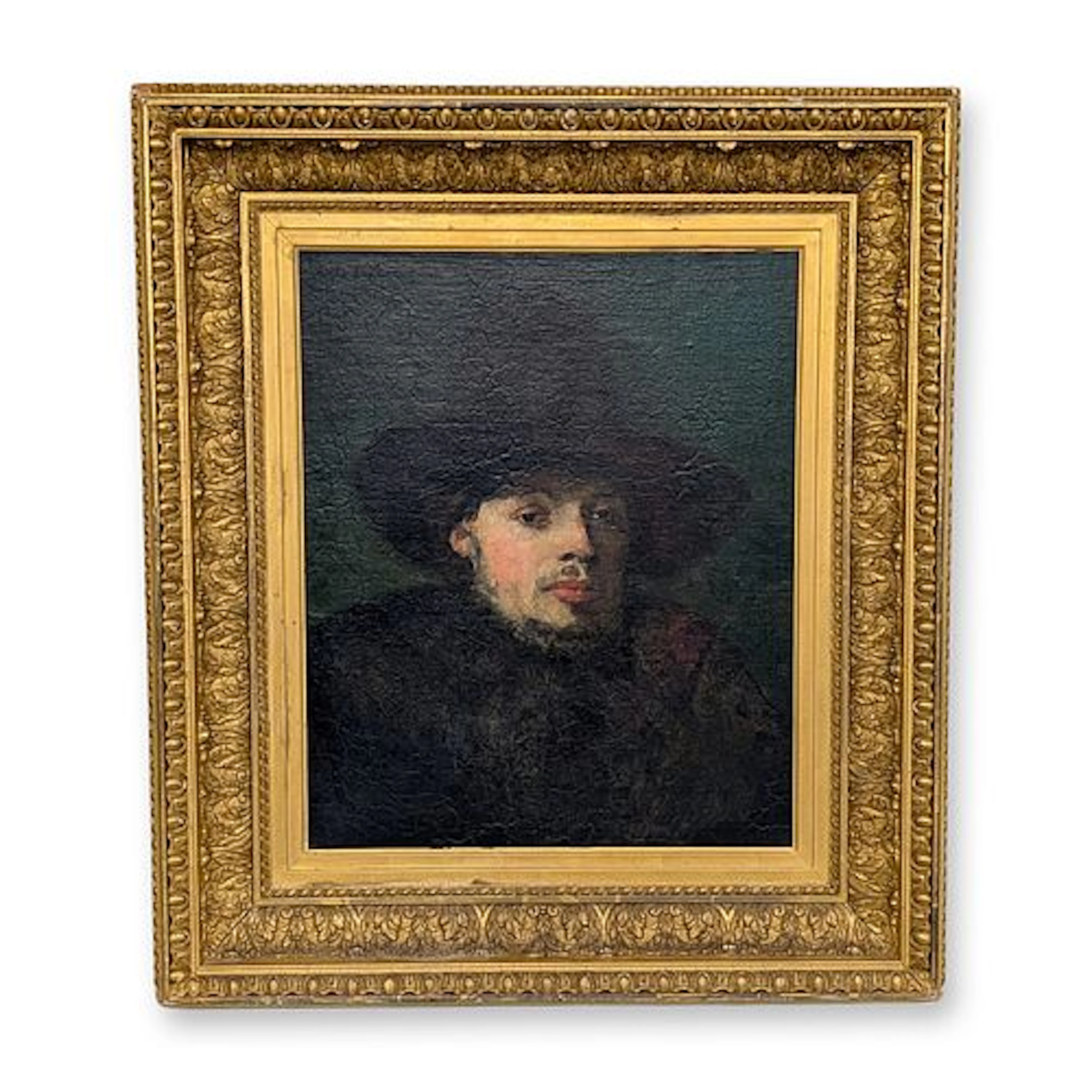 Frank Duveneck (American, 1848-1919), Exhibition Size Oil on Canvas