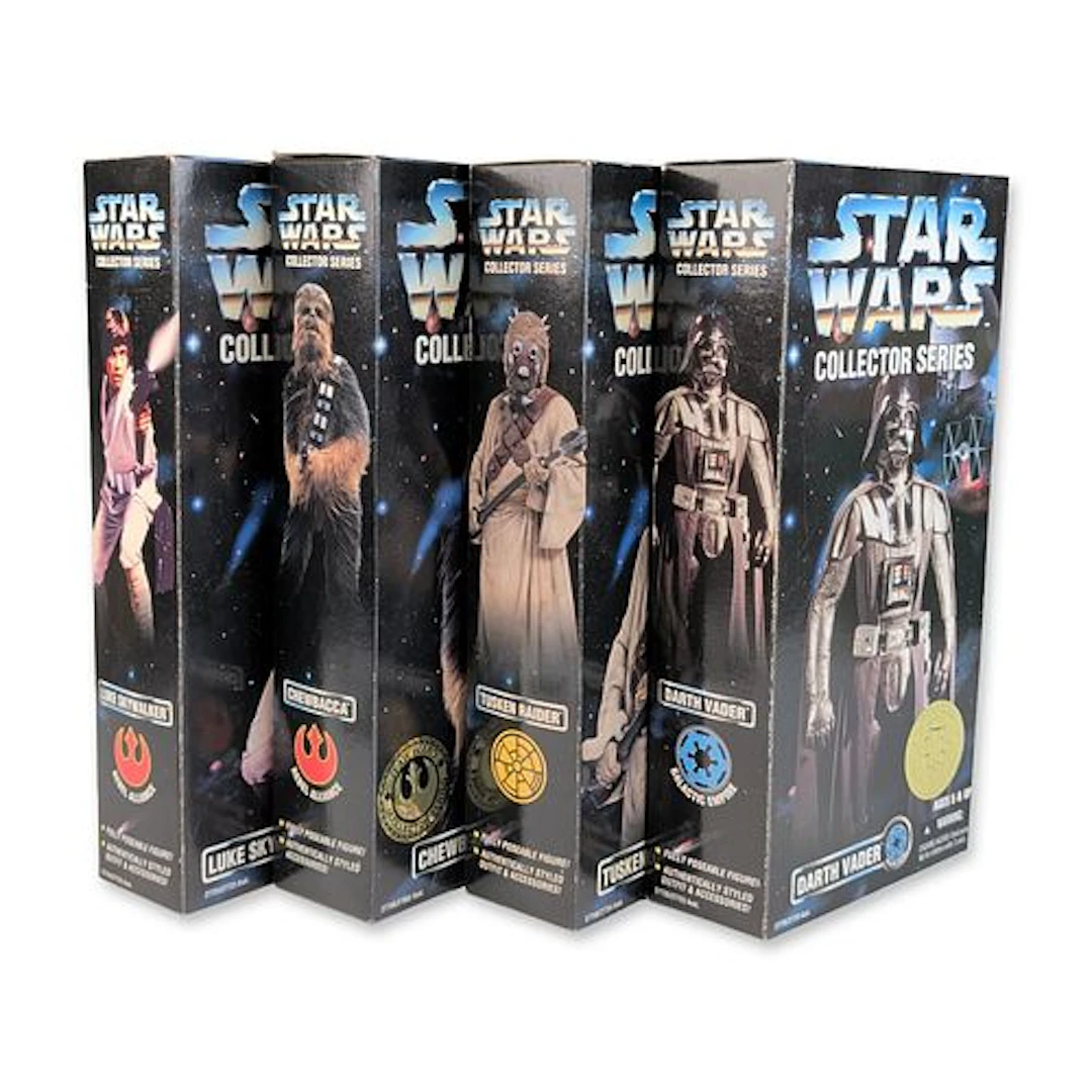 4pc Group of Kenner Star Wars Collector Series Action Figures