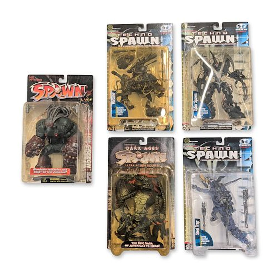 5pc Collection McFarlane Toys Spawn Action Figures