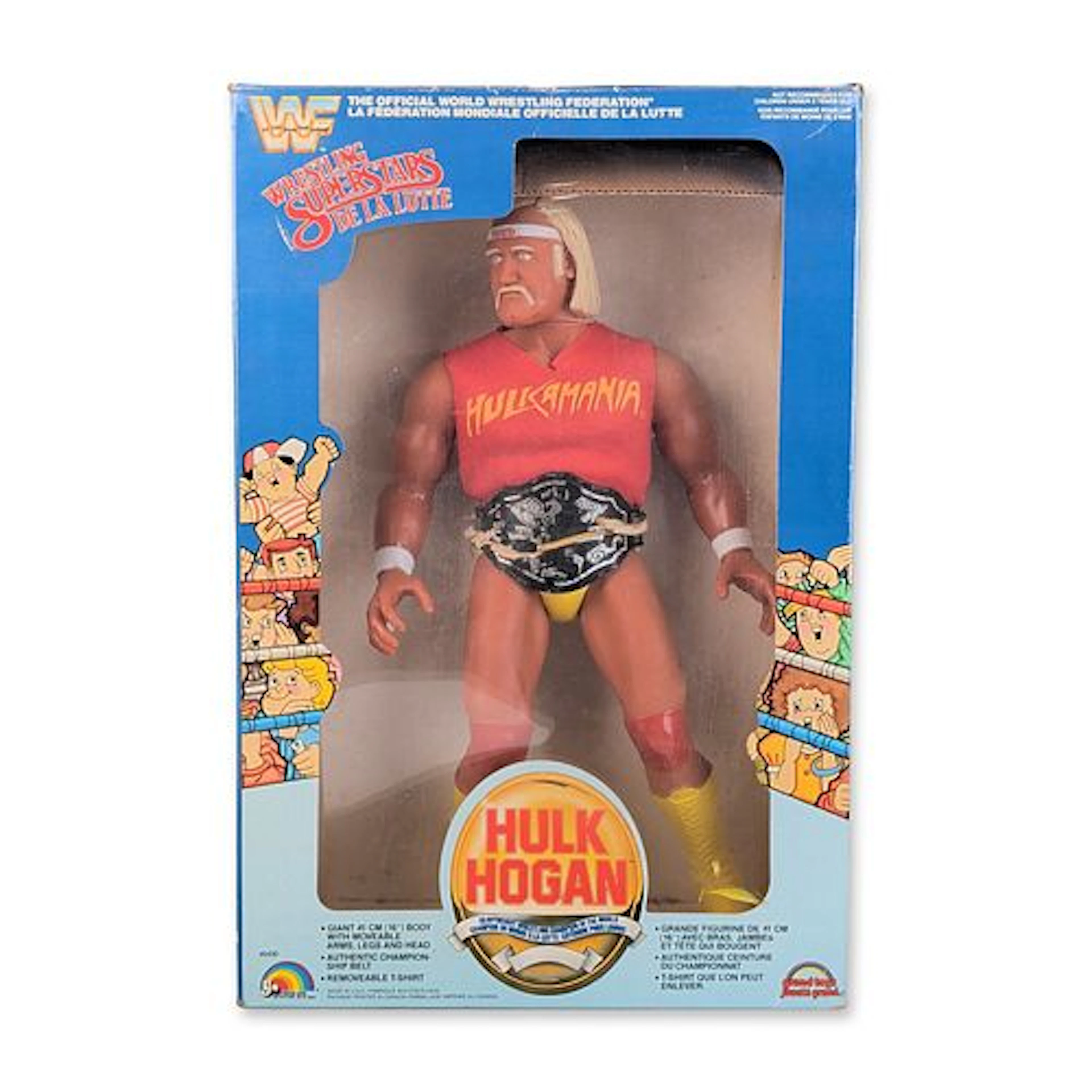 LJN Toys WWF Wrestling Superstars 16-Inch Hulk Hogan
