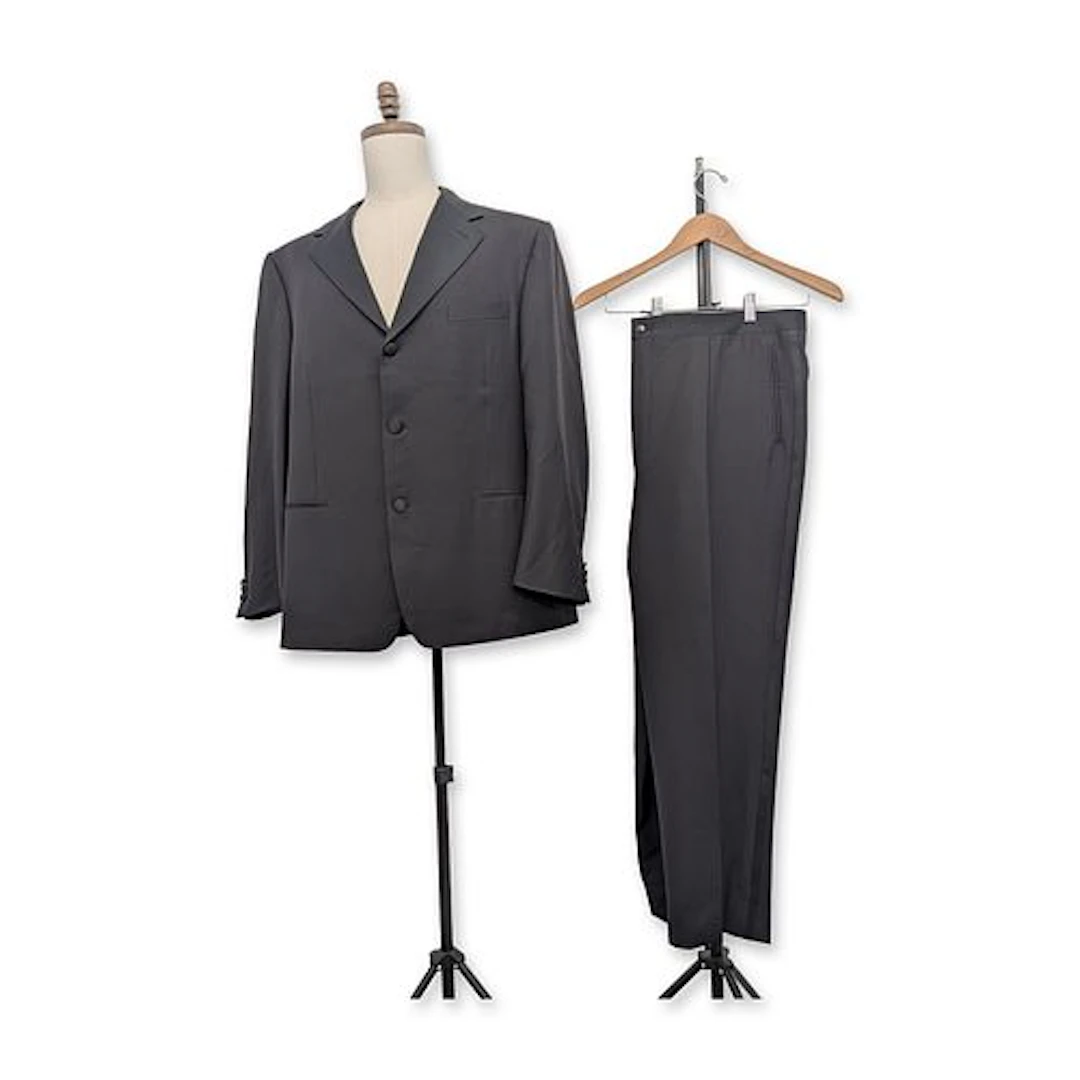 2pc Canali Italian Wool Three Button Tuxedo