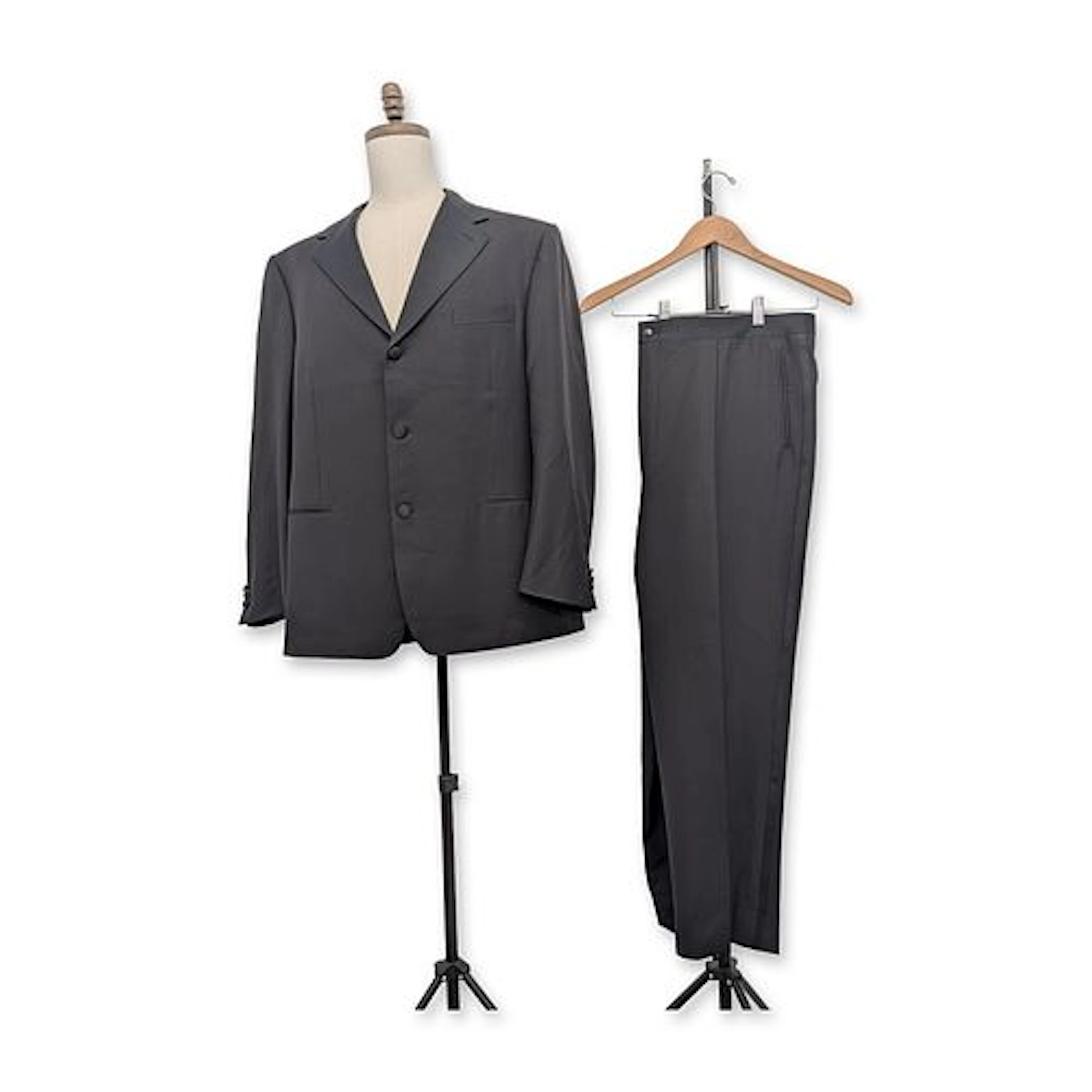 2pc Canali Italian Wool Three Button Tuxedo
