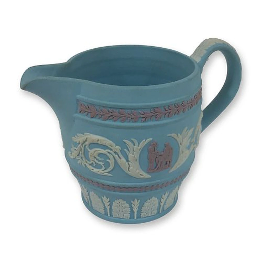 Wedgwood Tri-Color Jasperware Etruscan Creamer