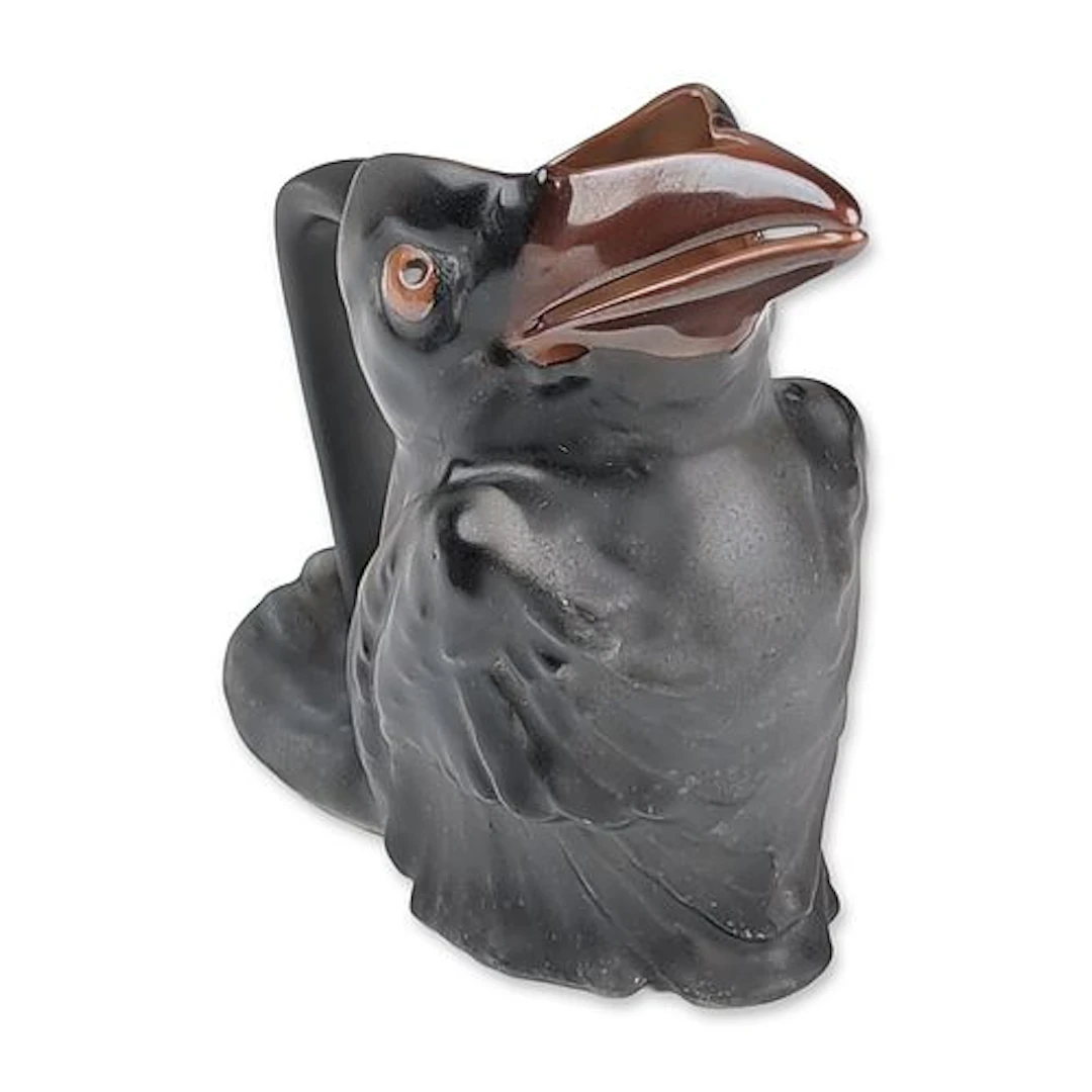 Royal Bayreuth Bavaria Porcelain Crow Figurine Creamer